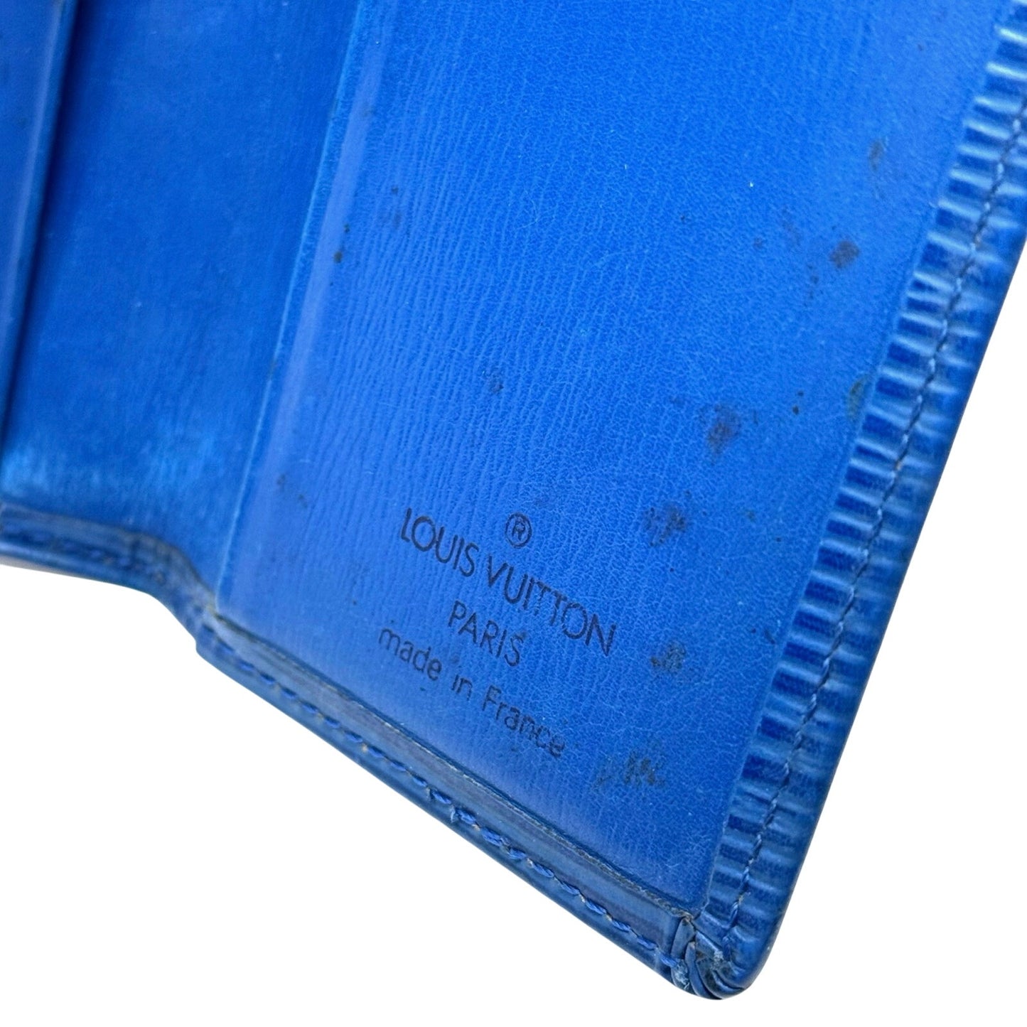 Louis Vuitton Blue Bifold Wallet