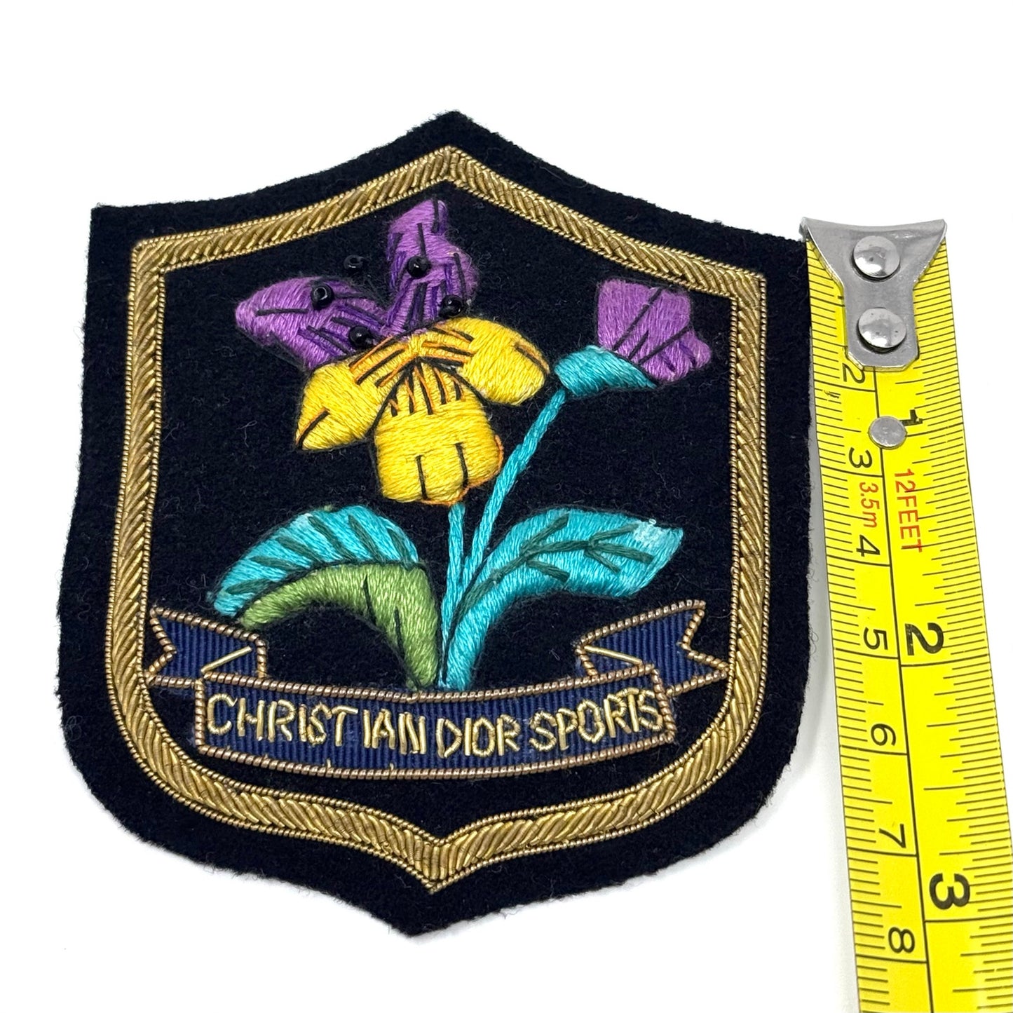 Christian Dior Sports Badge Pin