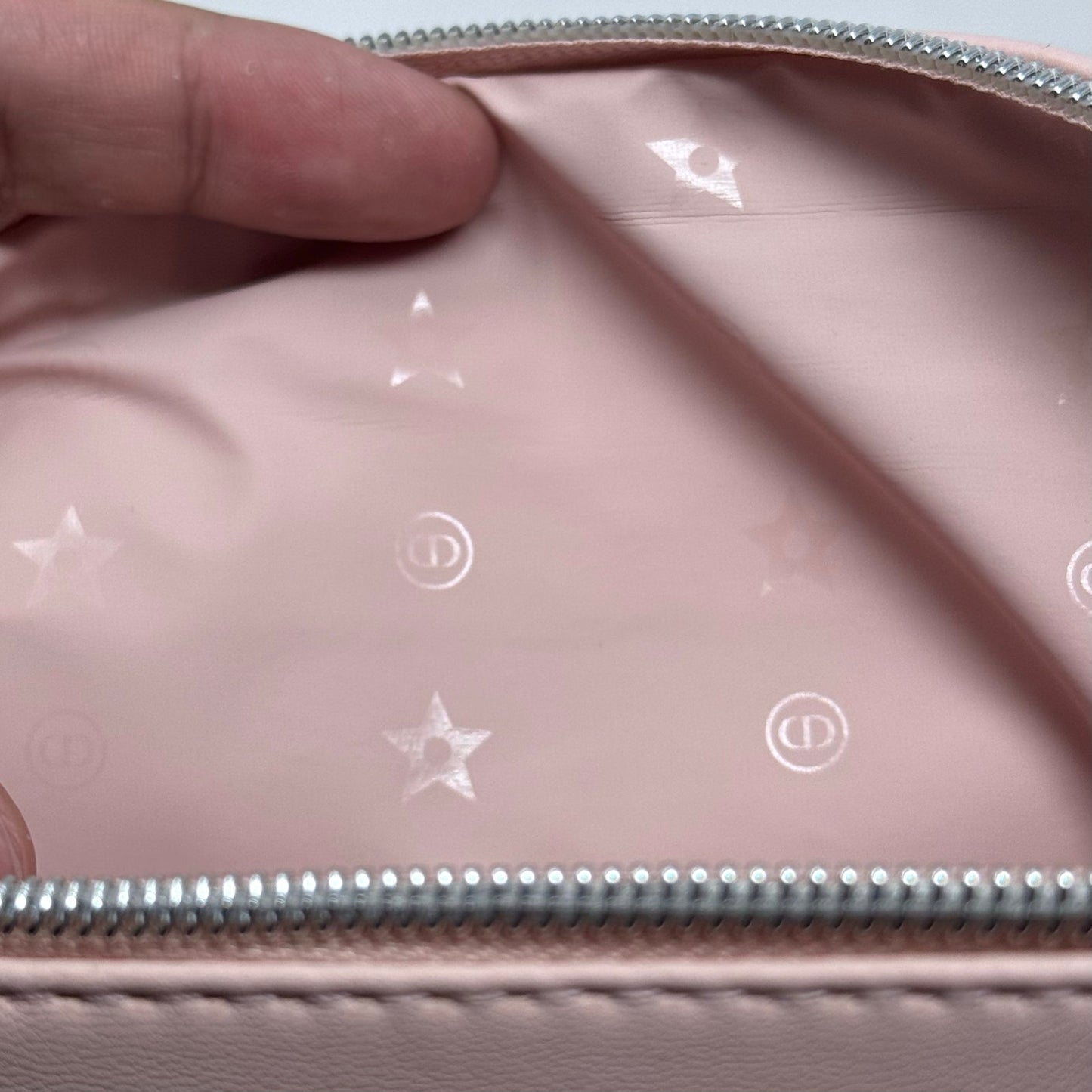 Dior Bead Zipper Pouch