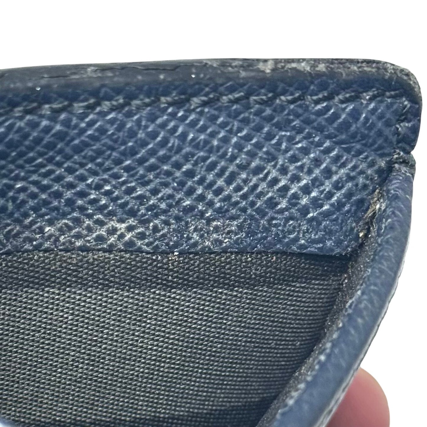 Burberry Navy Cardholder Wallet