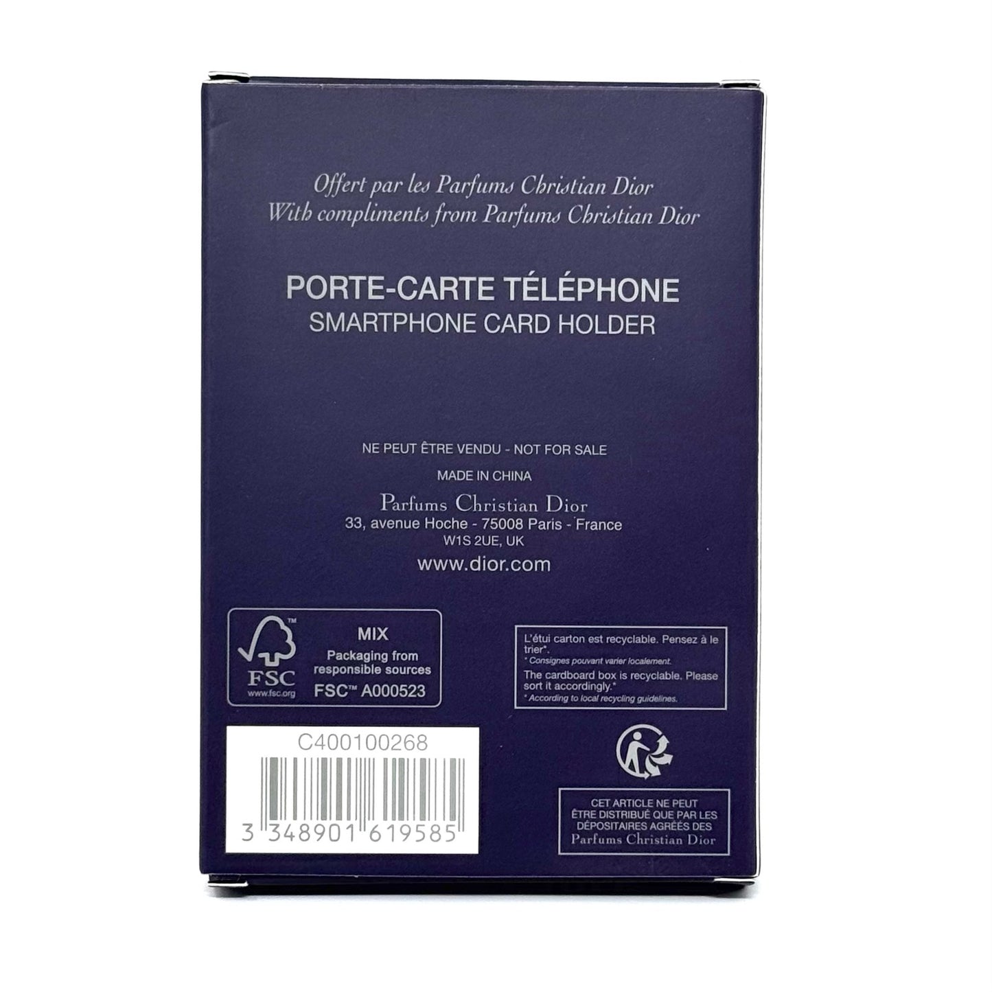 Dior Smartphone Cardholder