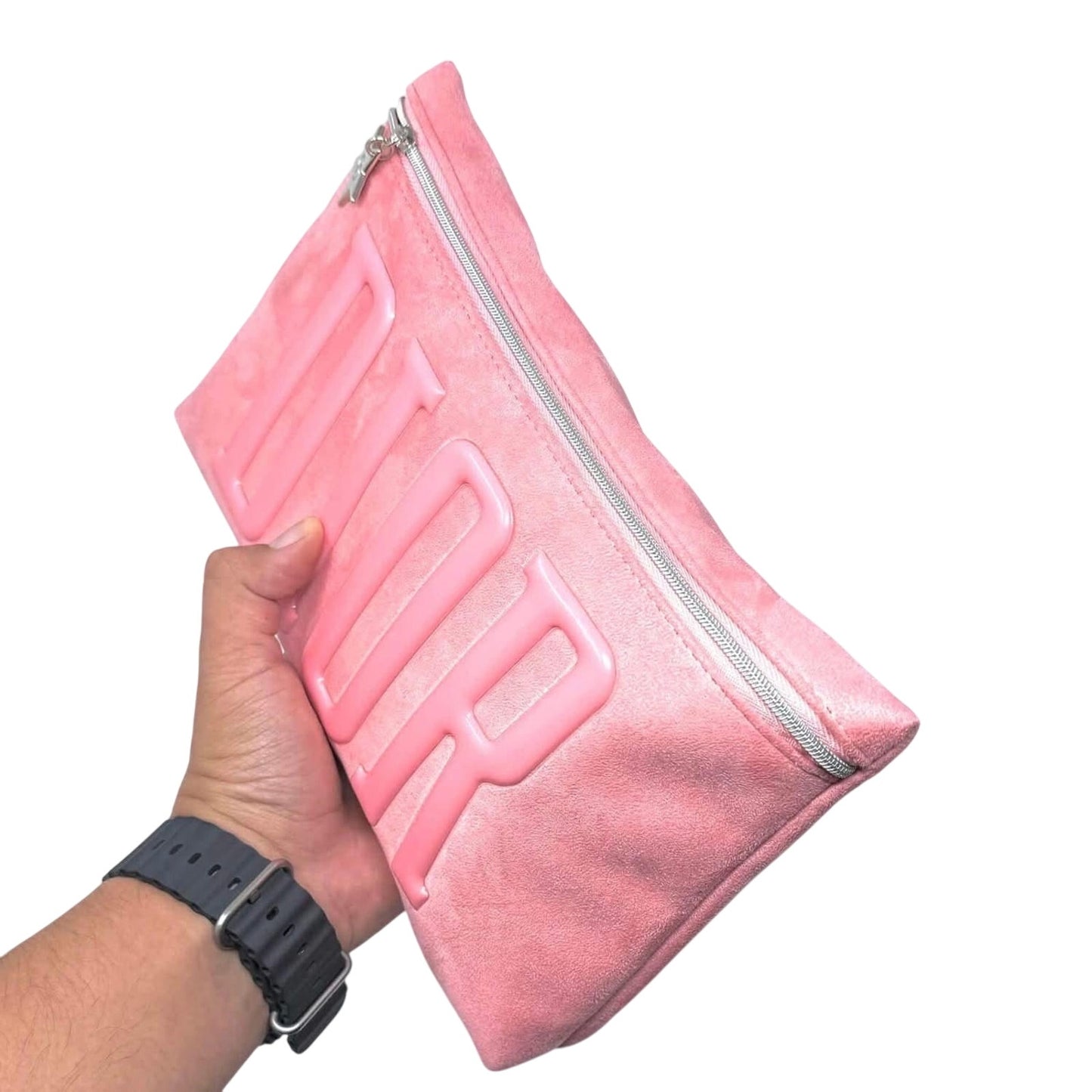 Dior Pink Zipper Pouch