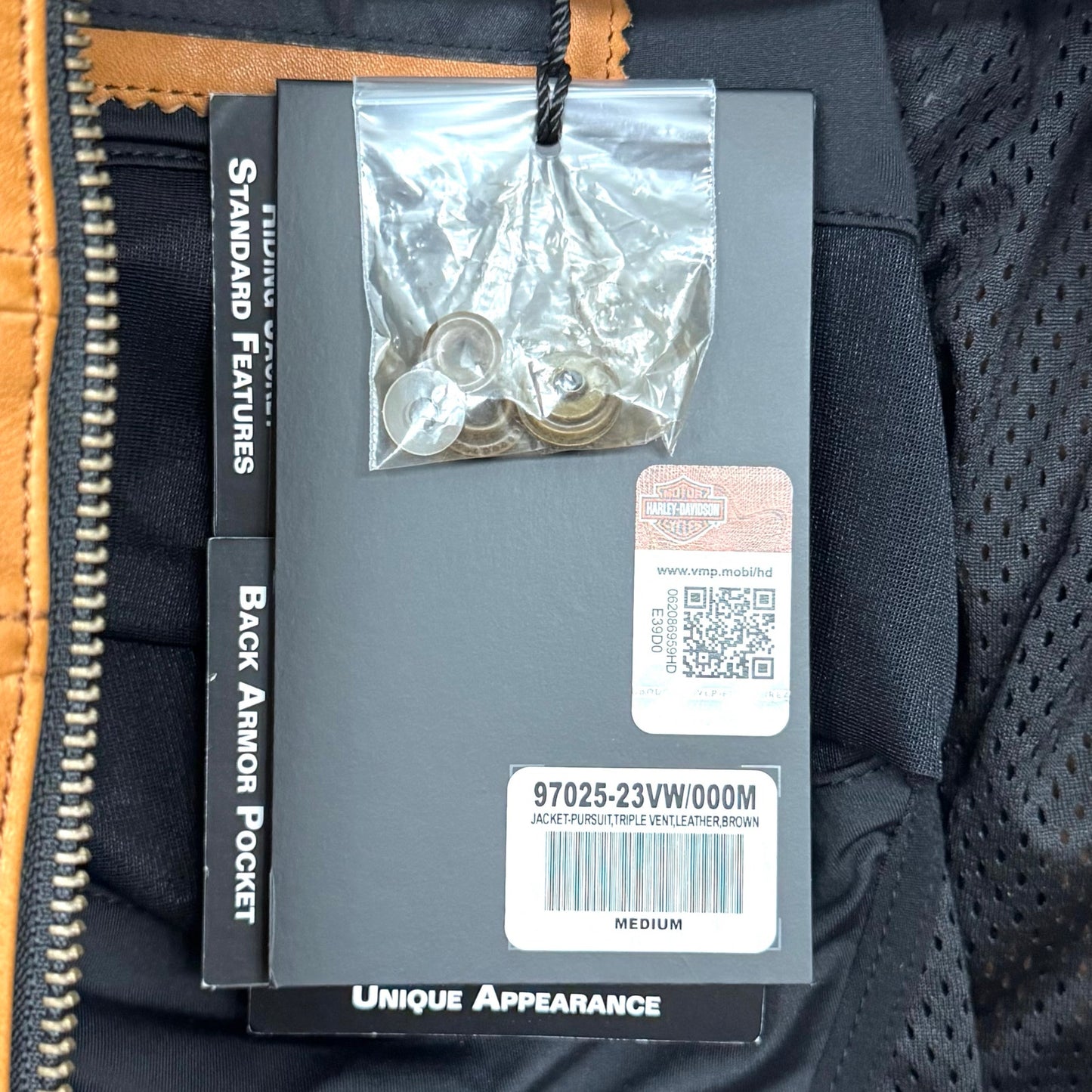 Harley-Davidson Women's Pursuit Triple Vent Leather Jacket - 97025-23VW