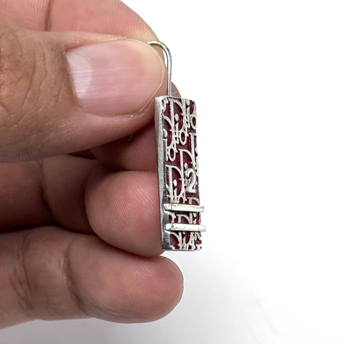 Dior Oblique ‘2’ Earrings