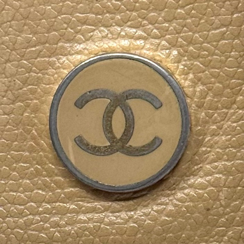 Chanel Beige Bifold Wallet