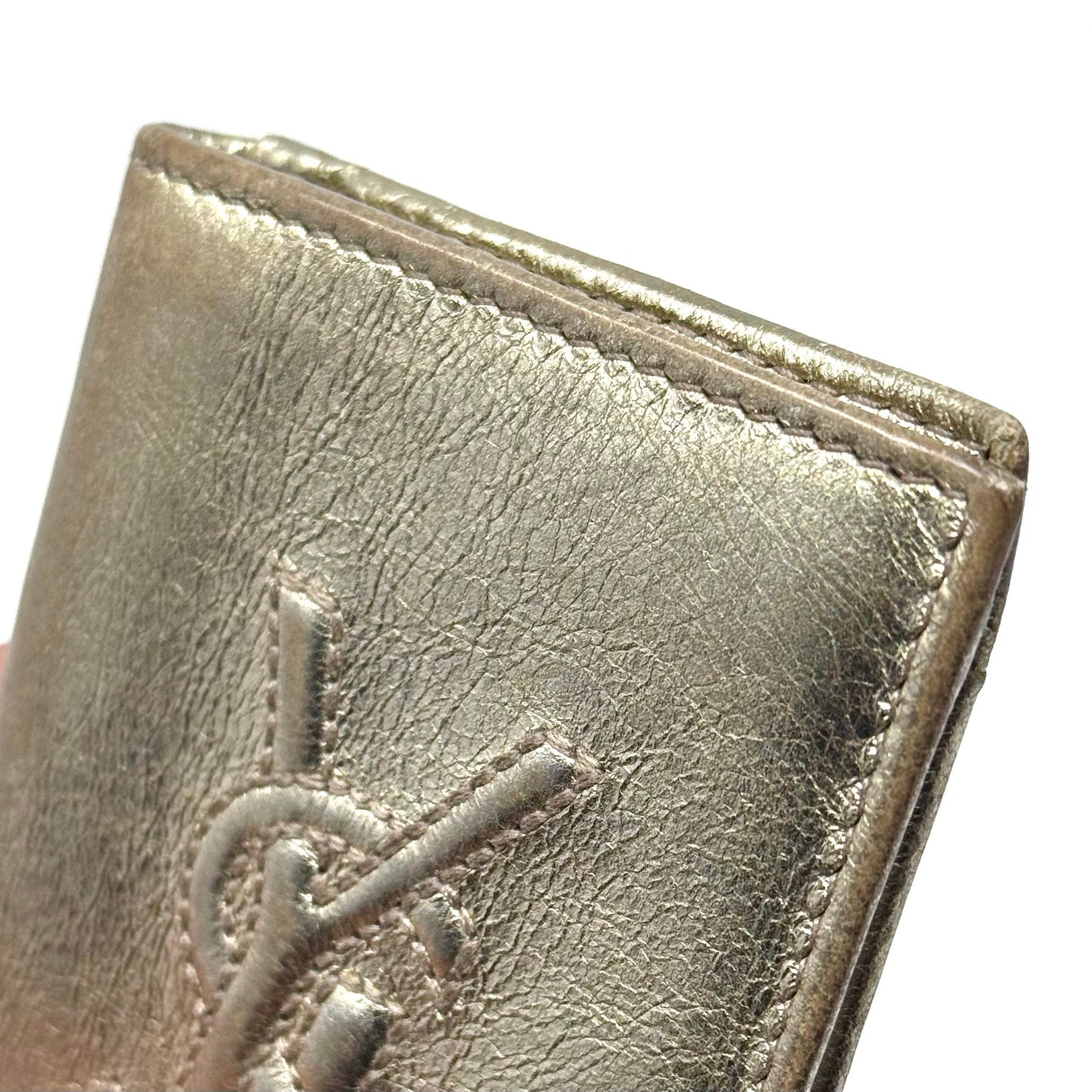 YSL All Black Cardholder Wallet