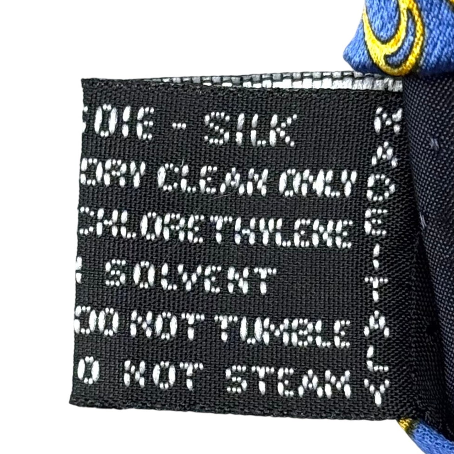 Versace Blue Medusa Tie