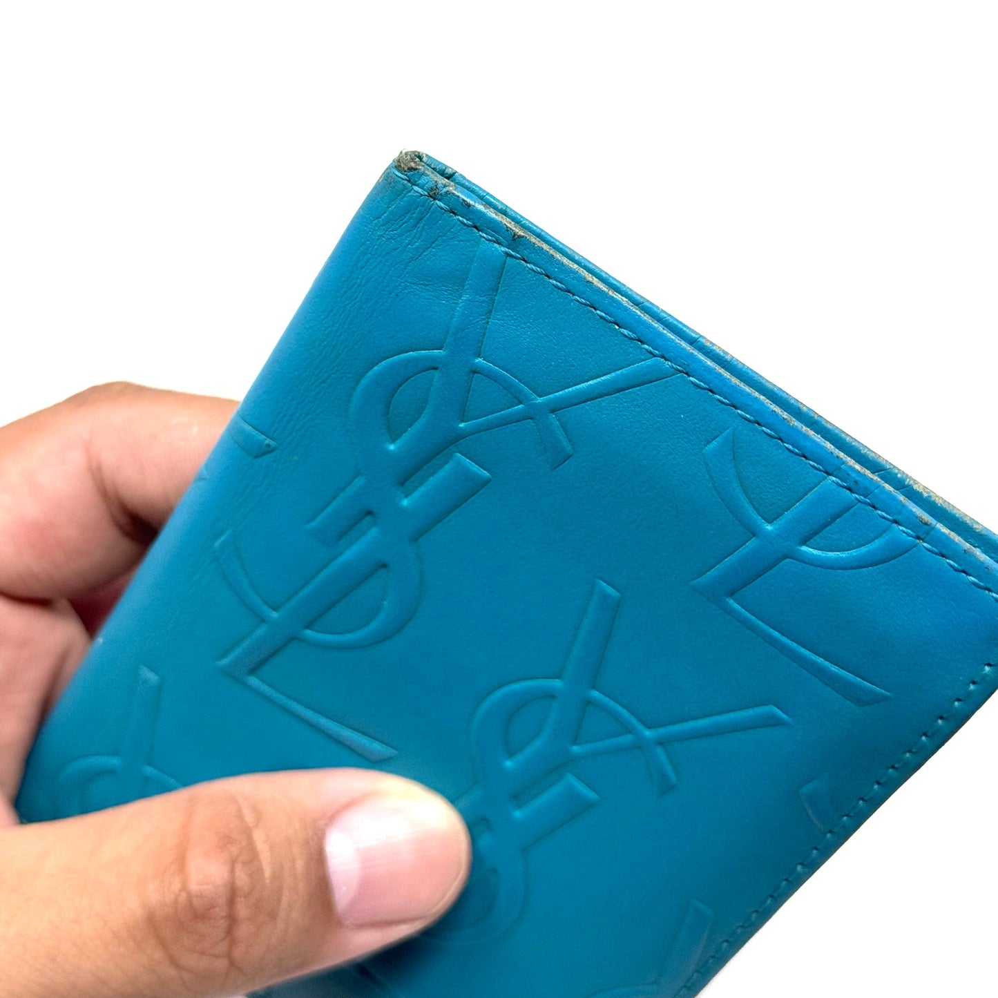 YSL All Black Cardholder Wallet