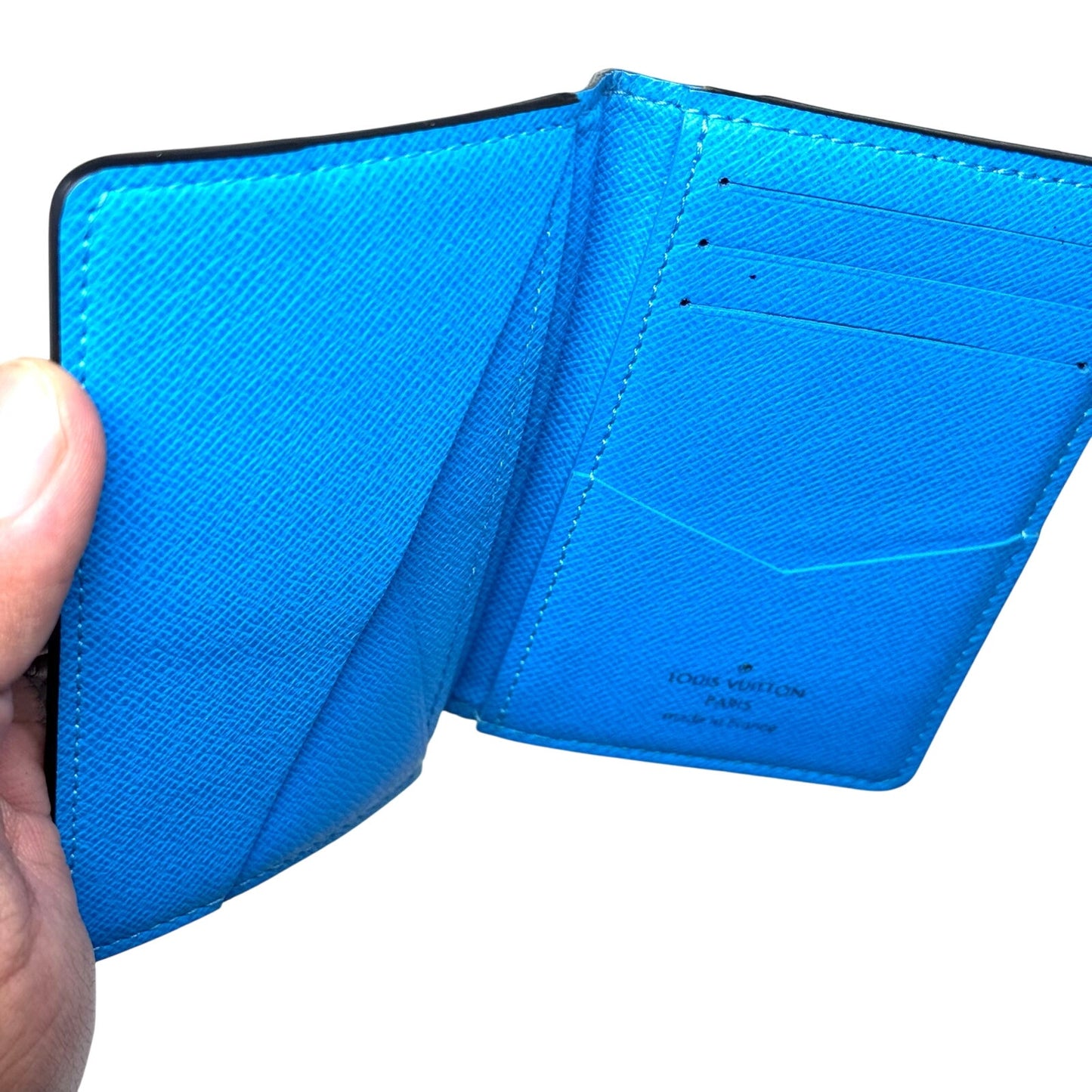 Louis Vuitton Sky Blue Pocket Organizer