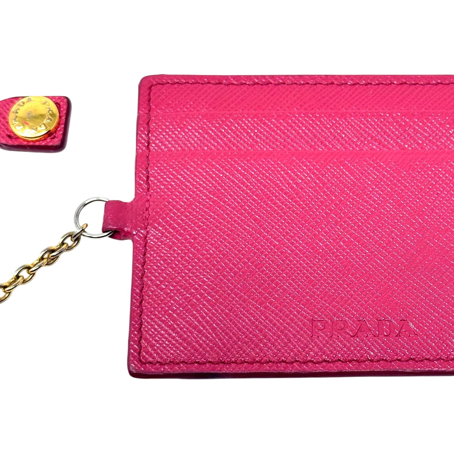 Prada Chain Cardholder Wallet