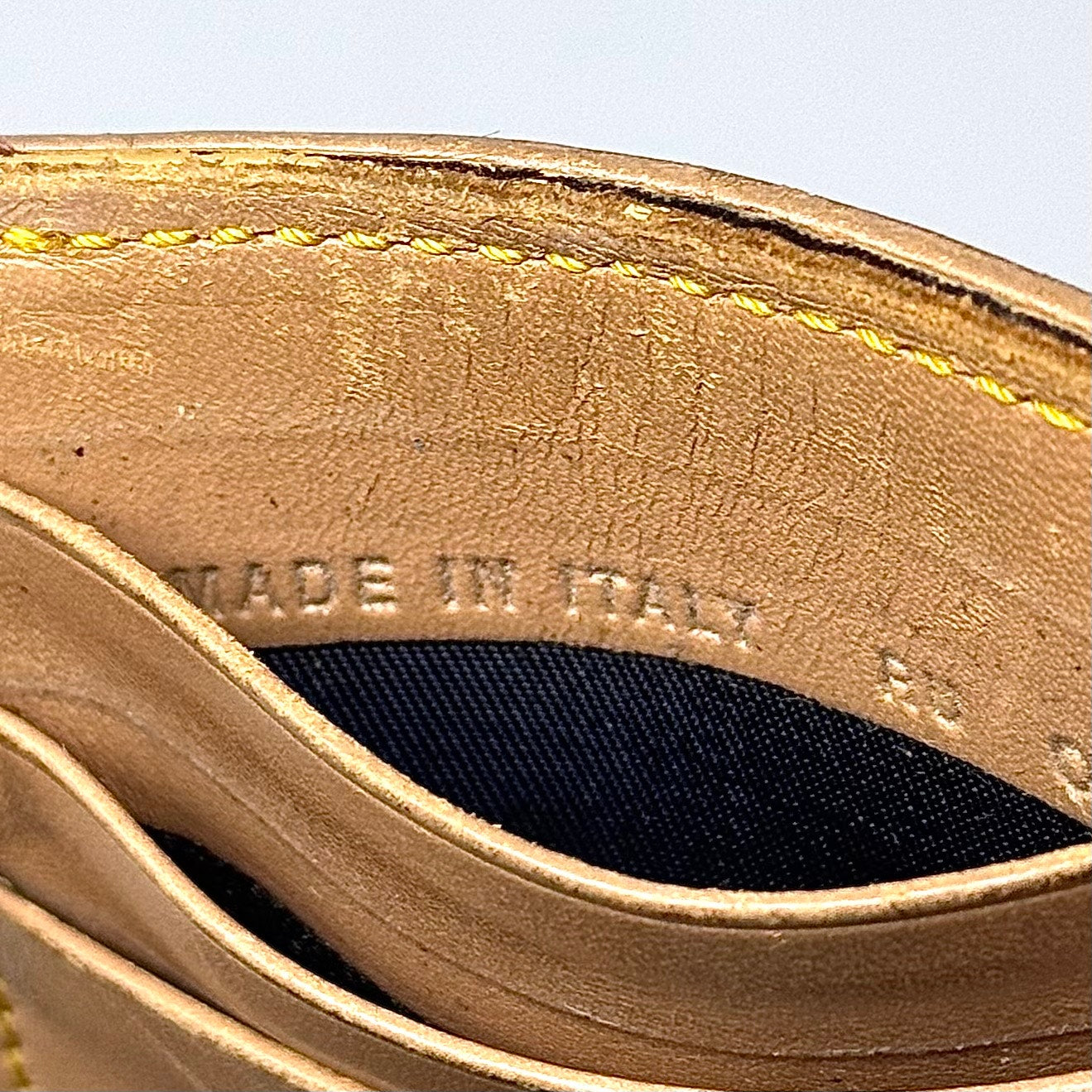 Dior Denim Cardholder Wallet