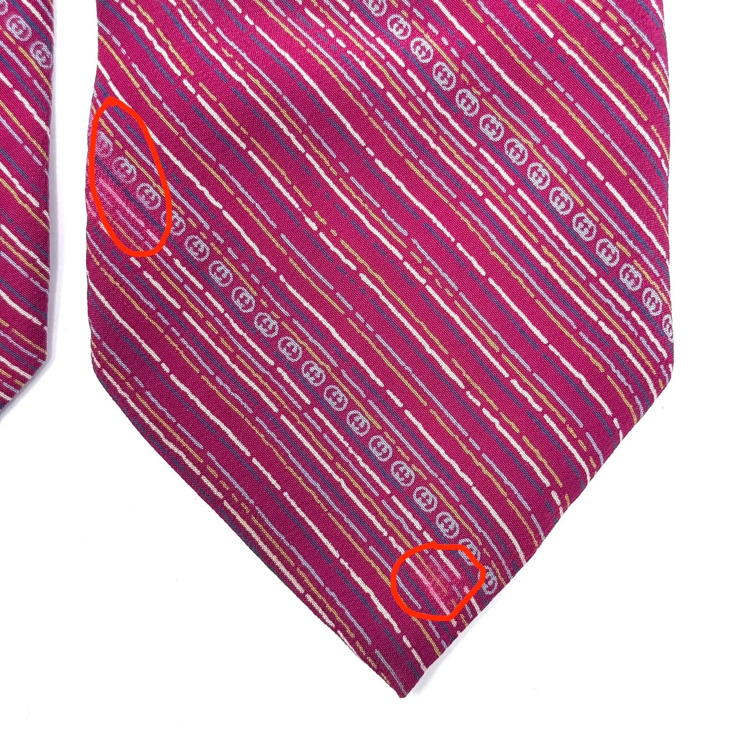 Gucci Vintage ‘GG’ Pattern Tie