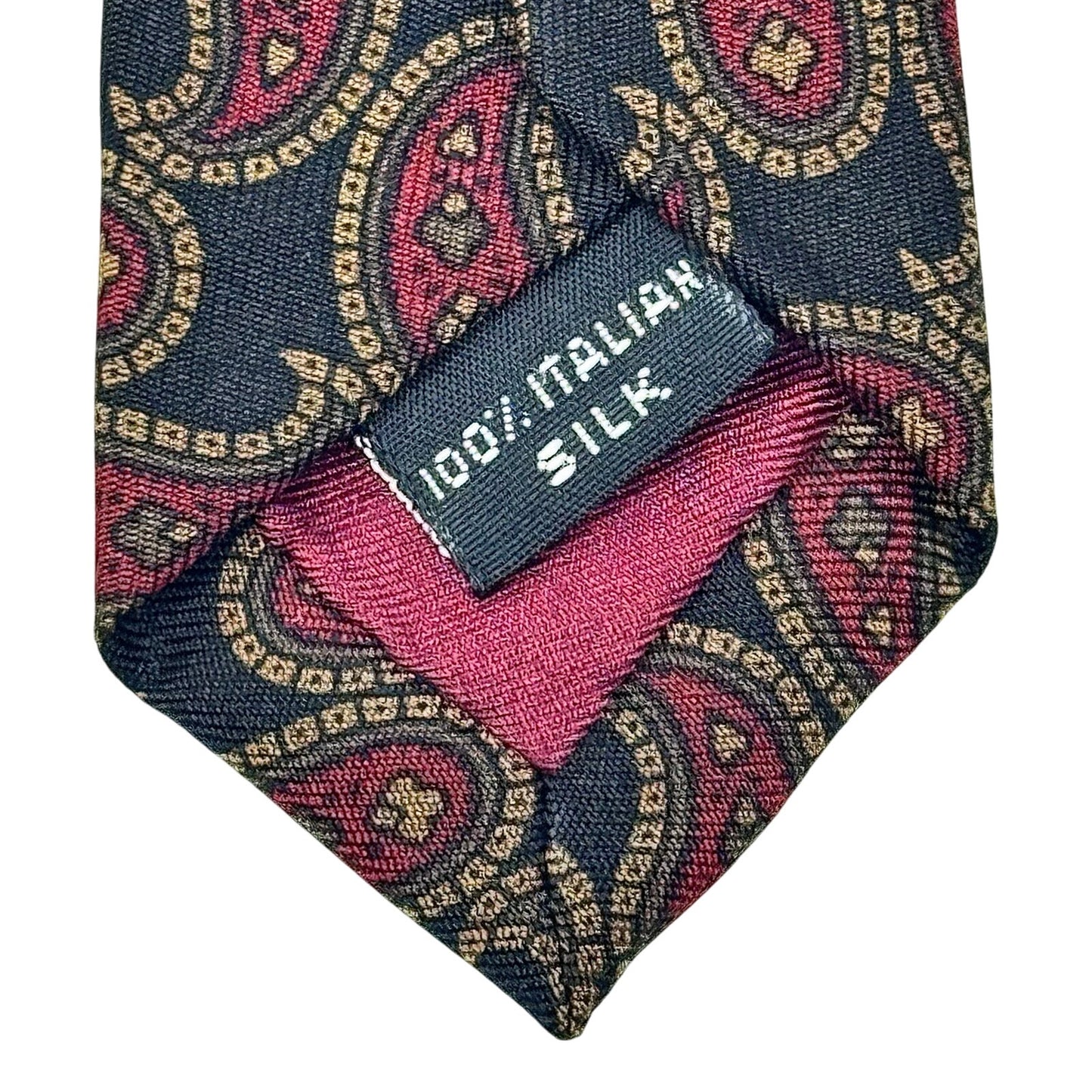 Coach Paisley Pattern Tie