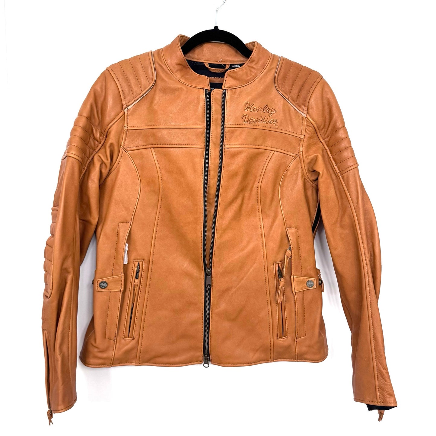 Harley-Davidson Women's Pursuit Triple Vent Leather Jacket -  97025-23VW