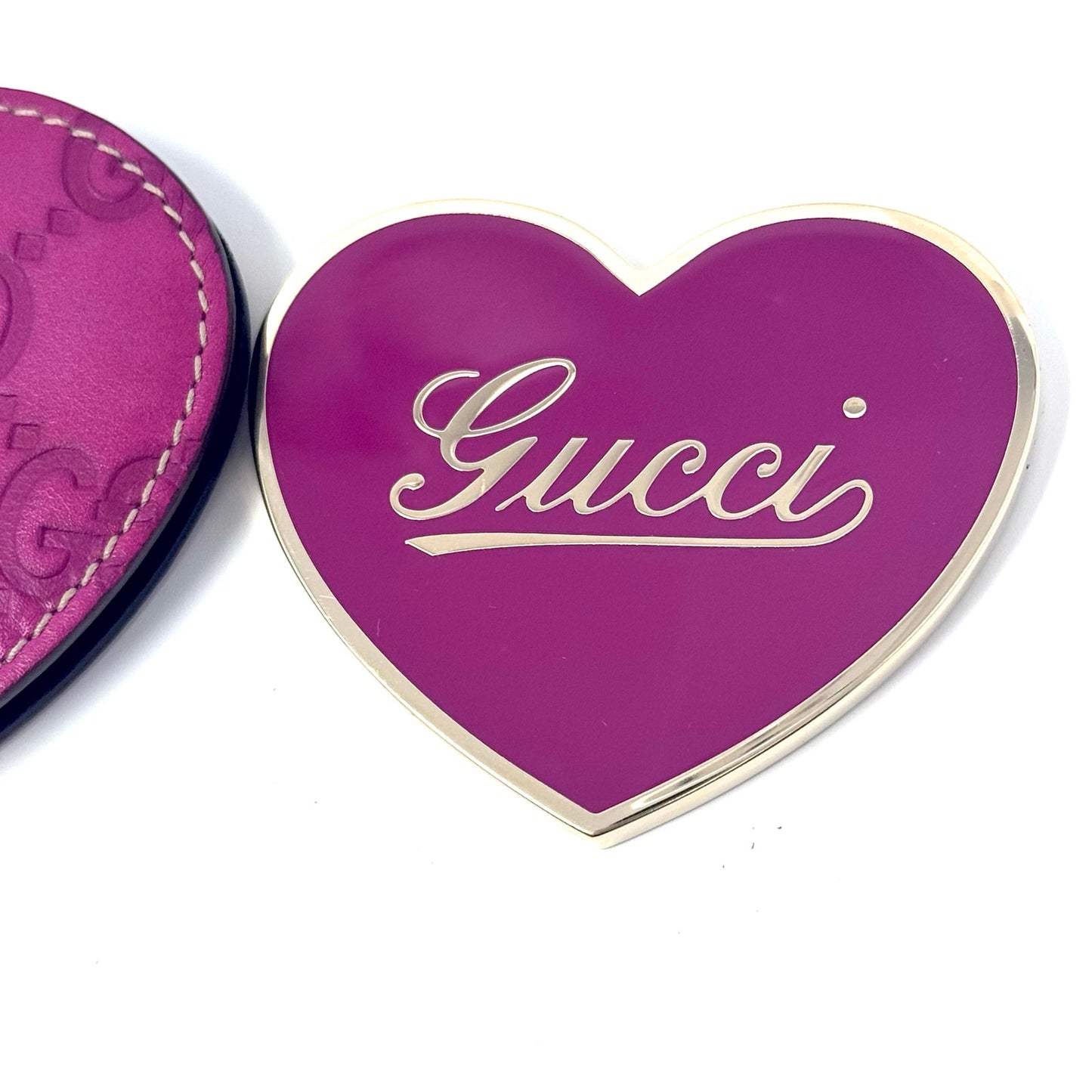 Gucci Heart Mirror Case