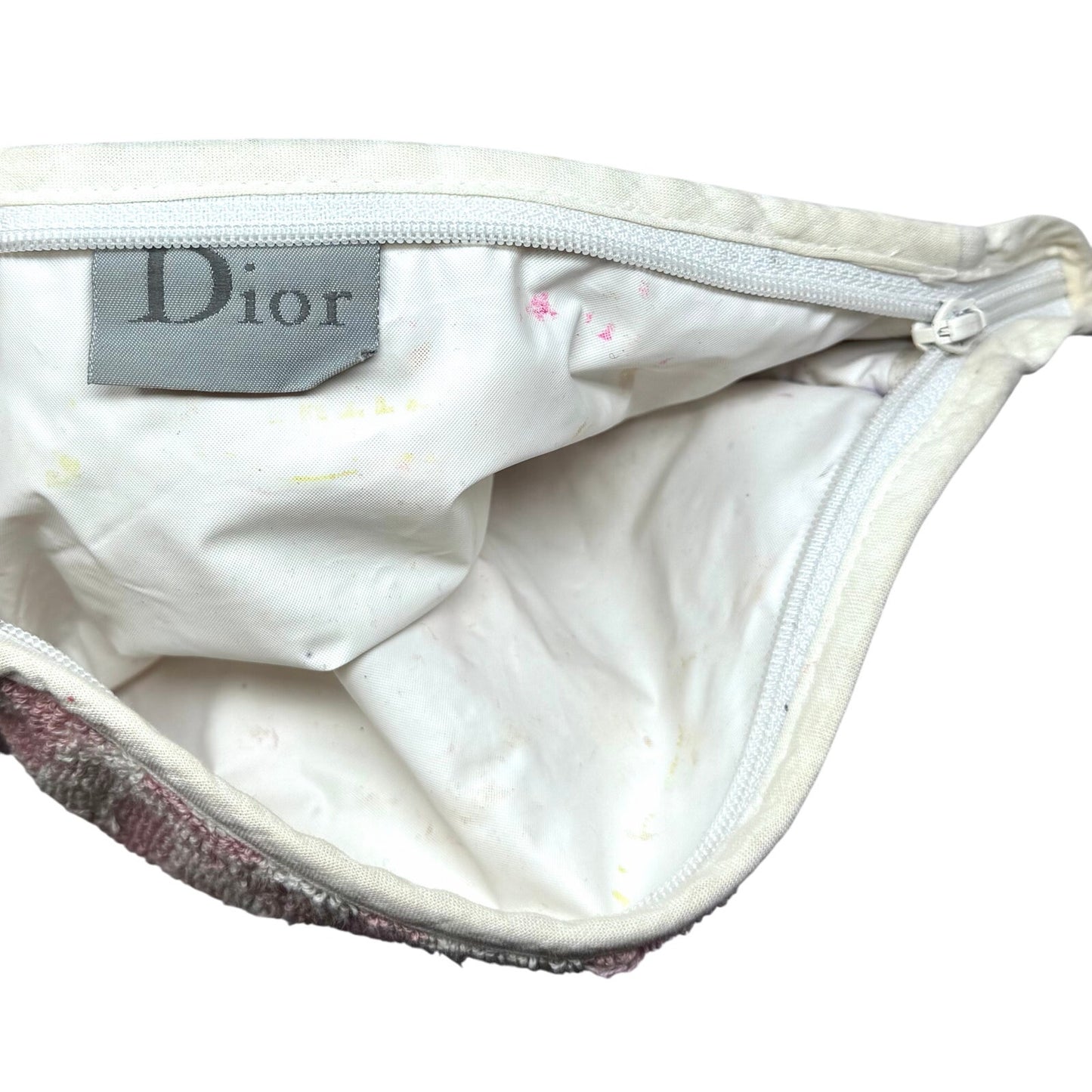 Dior Oblique Terry Cloth Pouch