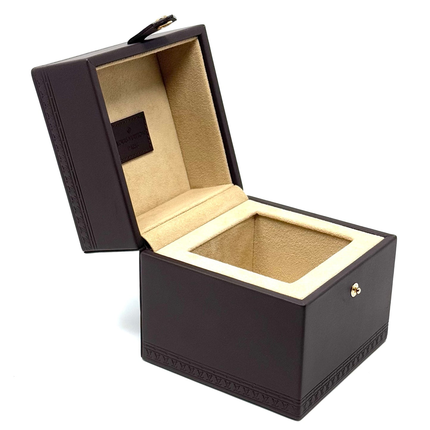 Louis Vuitton Brown Watch Box