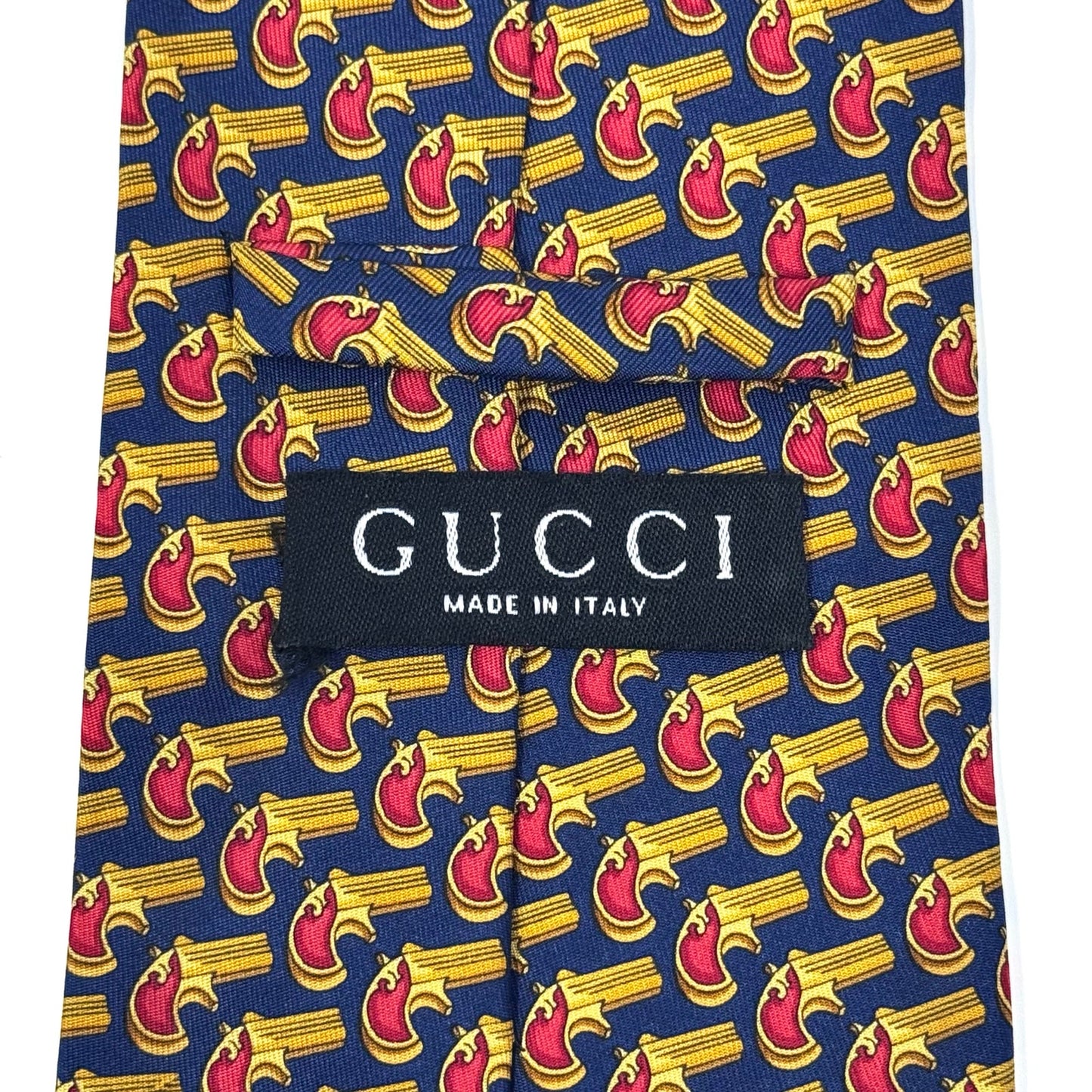 Gucci Vintage ‘Pistol’ Tie