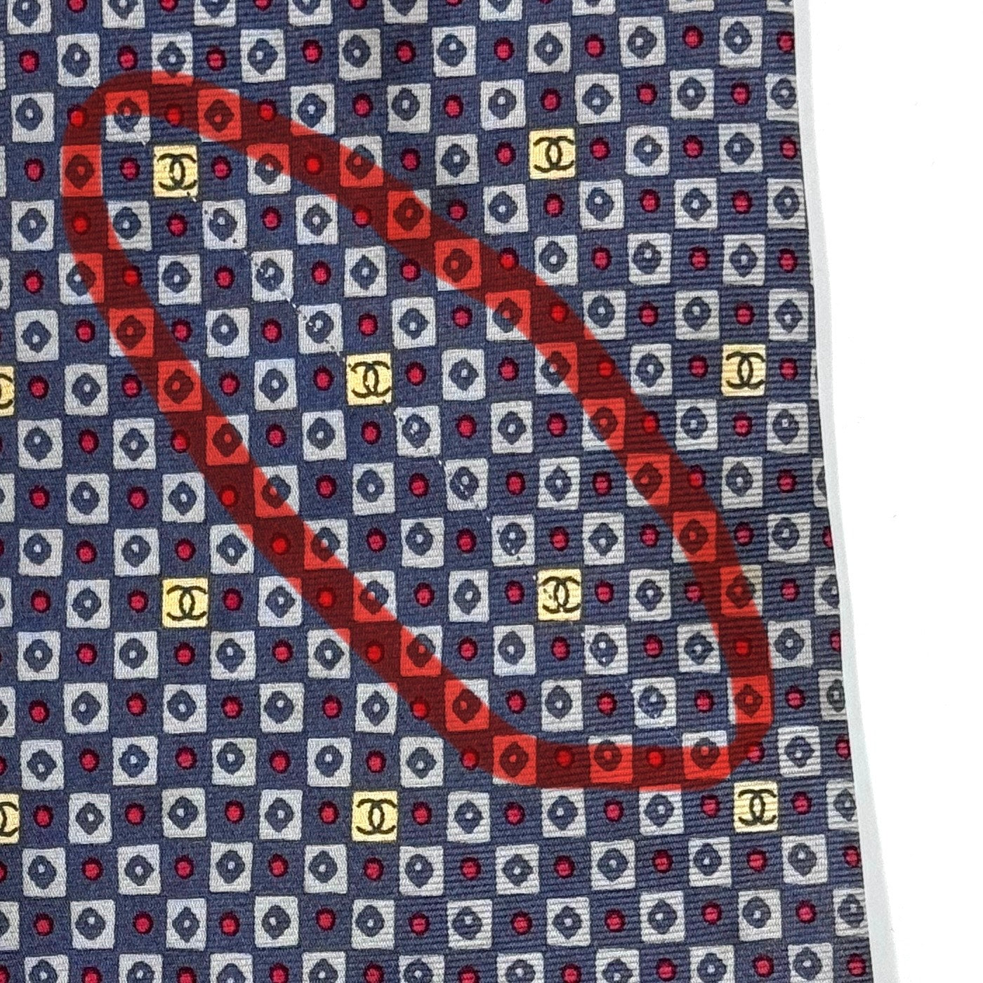 Chanel ‘CC’ Pattern Tie
