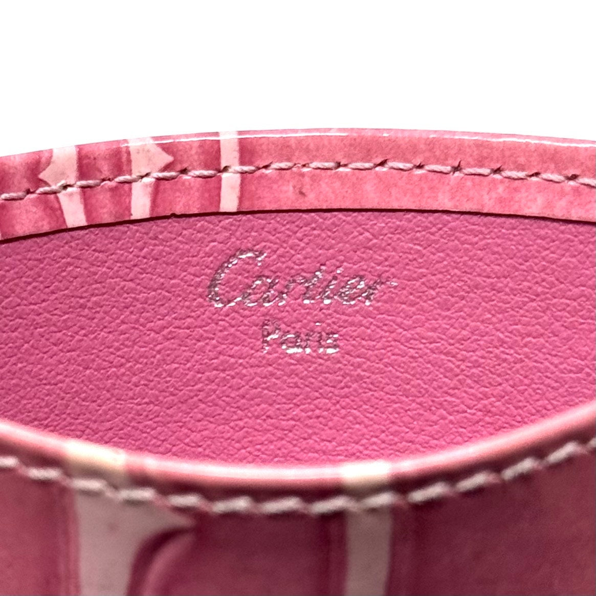 Cartier Pink Cardholder Wallet