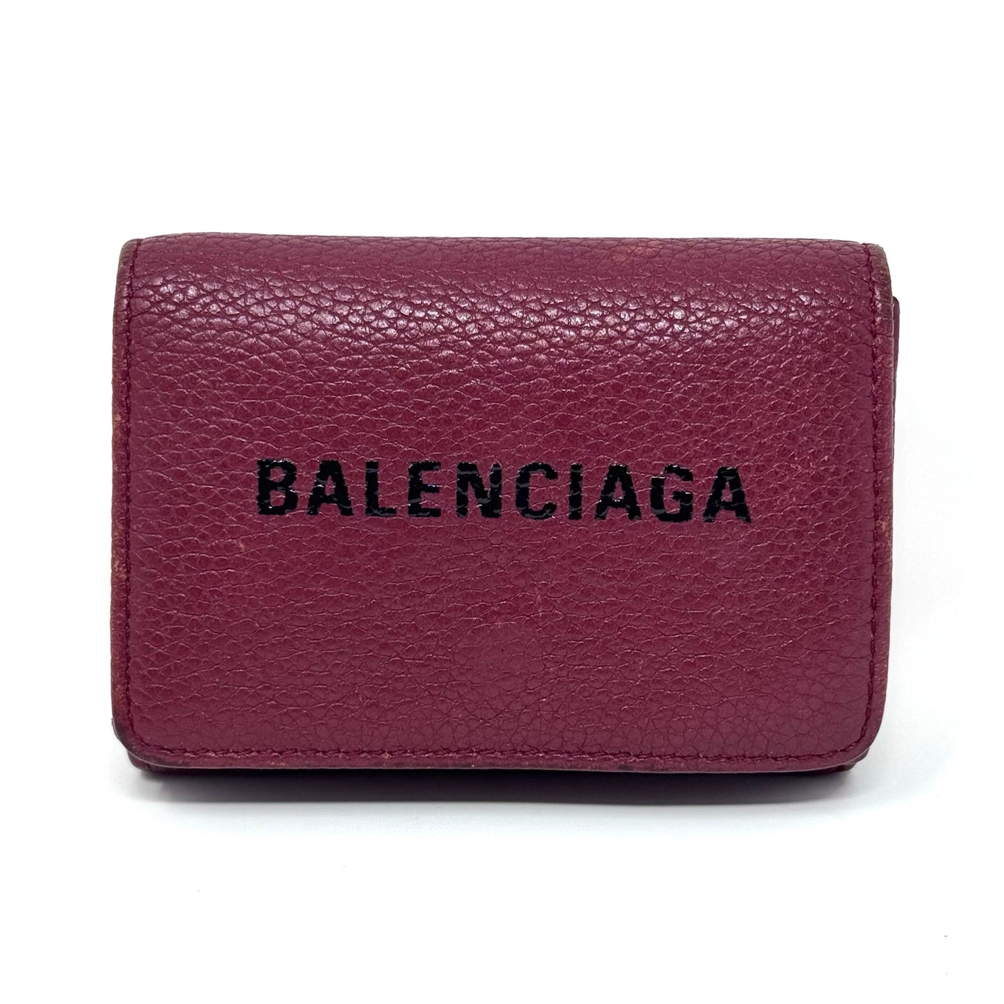 Balenciaga Logo Bifold Wallet