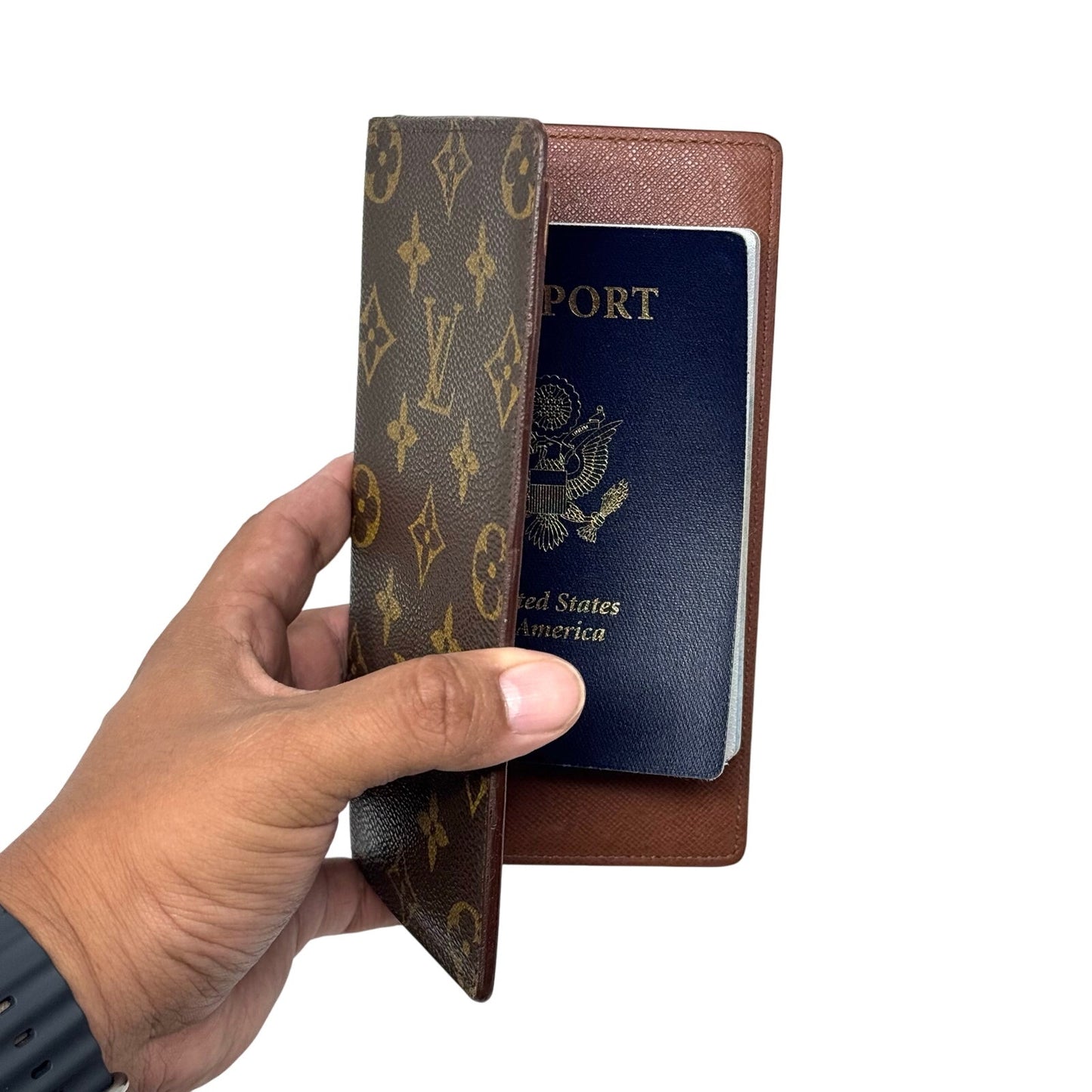 Louis Vuitton Monogram Long Wallet / Passport Case