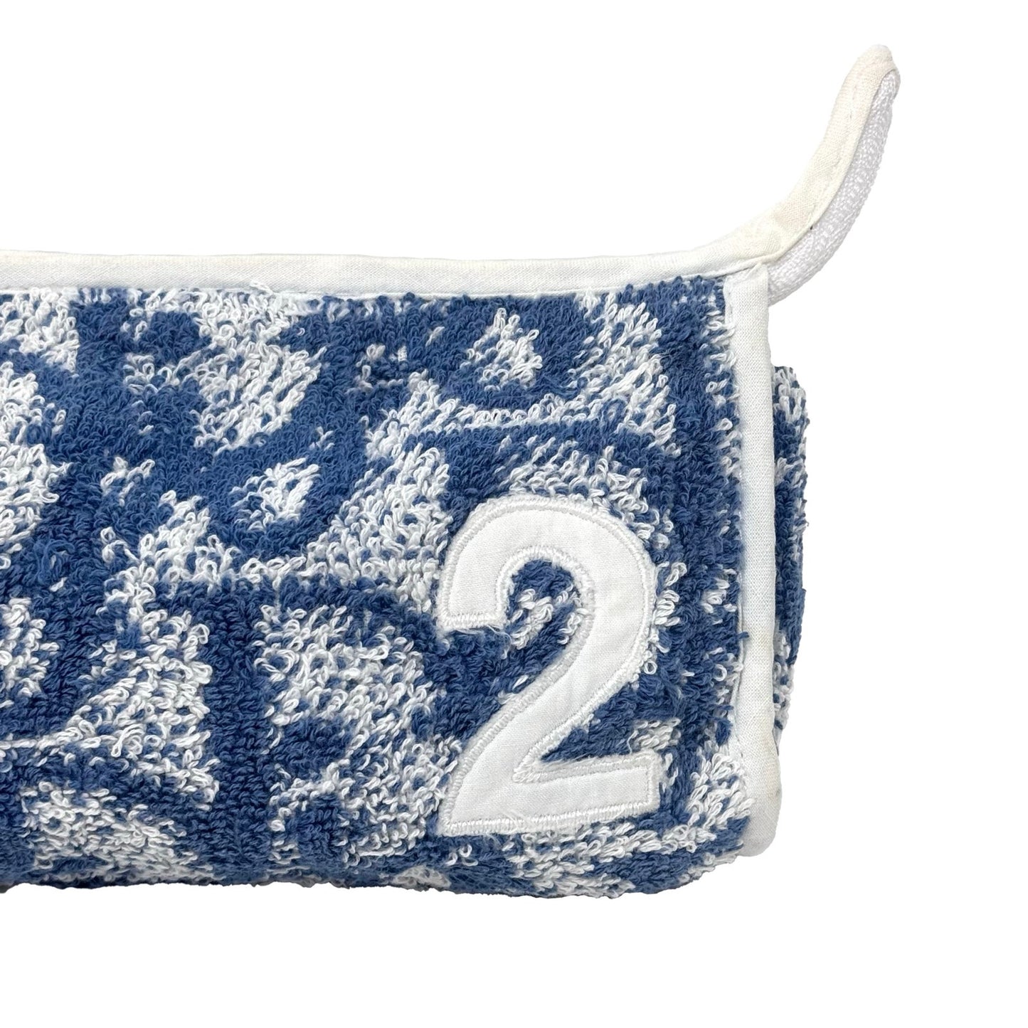 Dior Oblique ‘2’ Terry Cloth Pouch