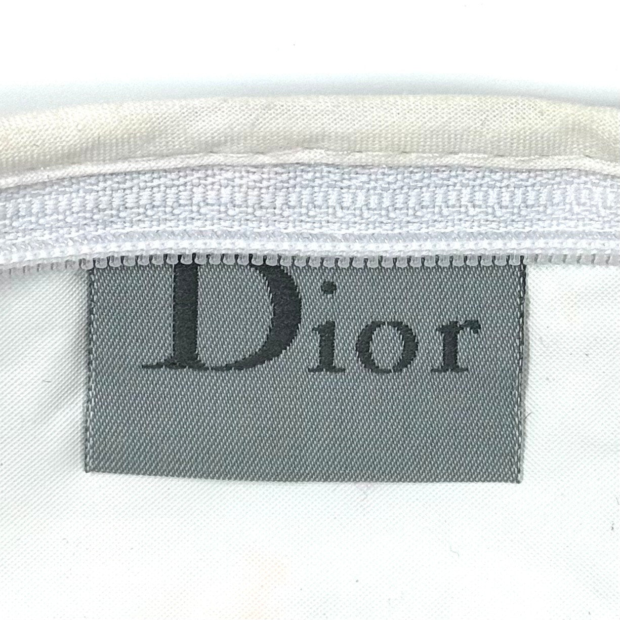 Dior Oblique ‘2’ Terry Cloth Pouch