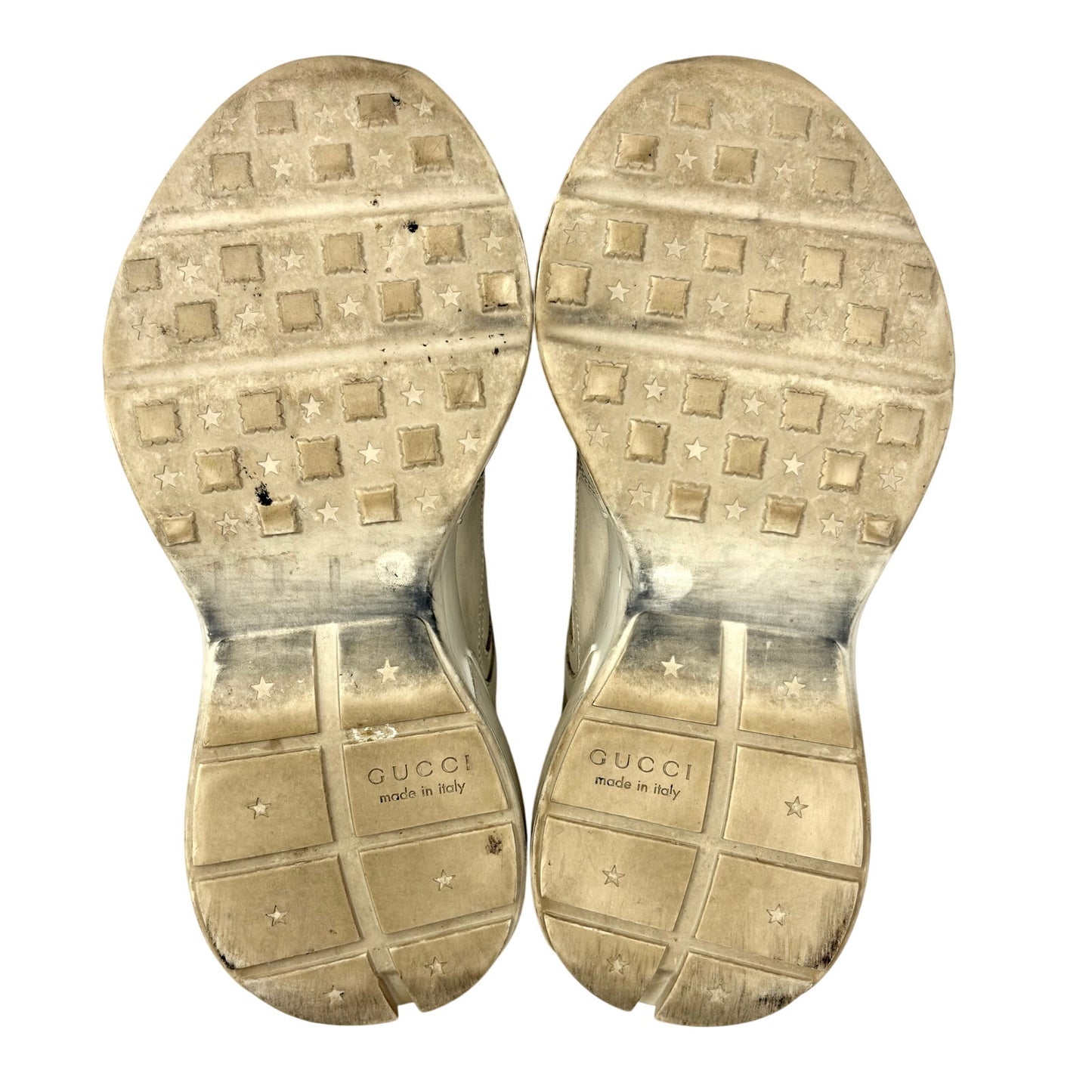 Gucci Distressed Rhyton Sneakers