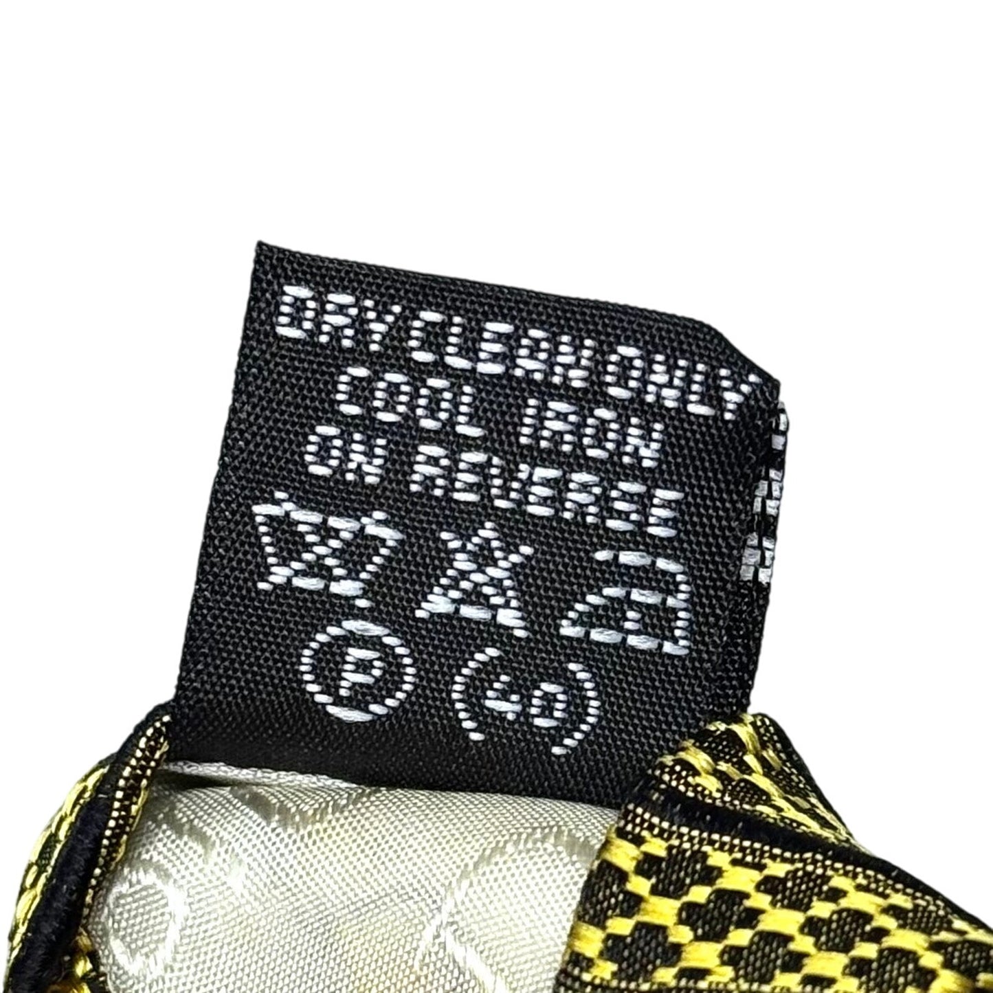 Christian Dior Abstract Pattern Tie