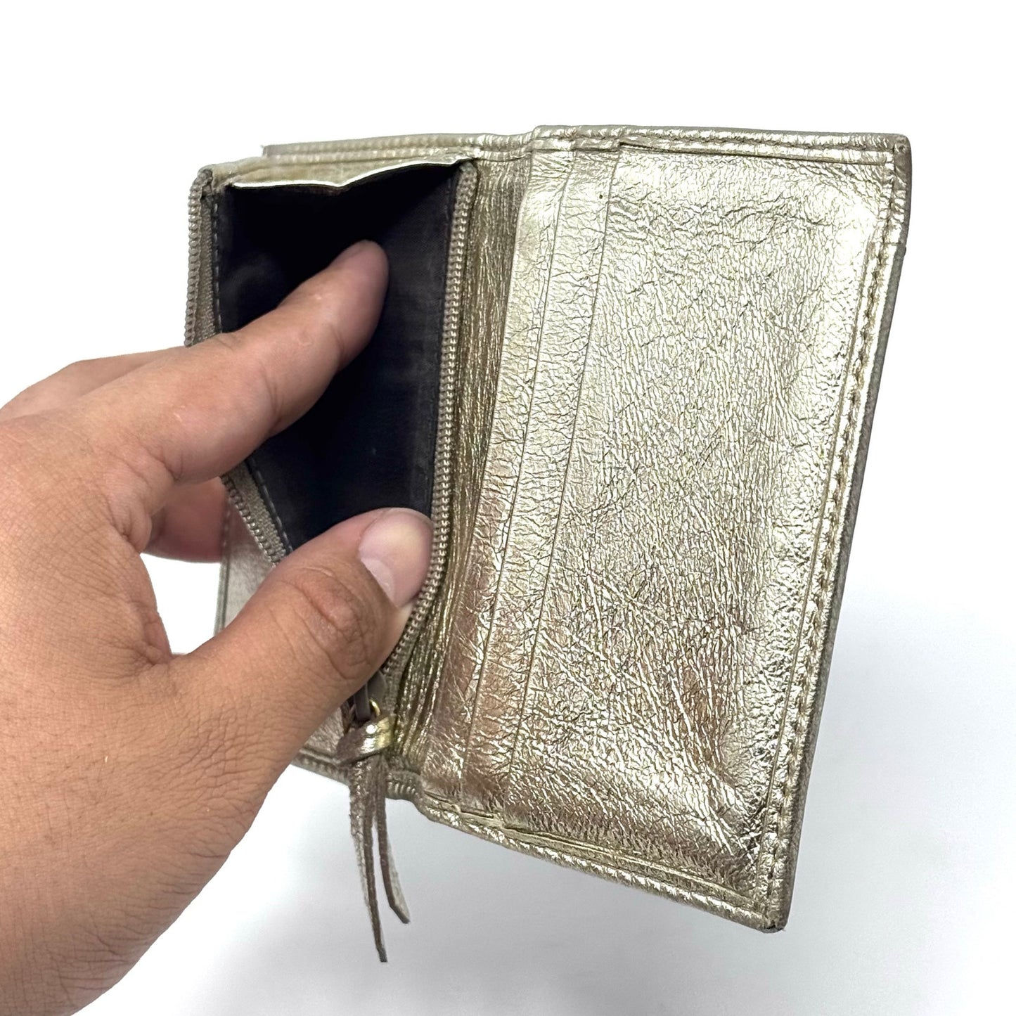 YSL All Black Cardholder Wallet