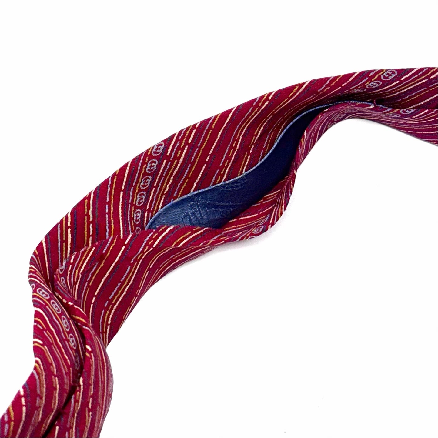 Gucci Vintage ‘GG’ Pattern Tie