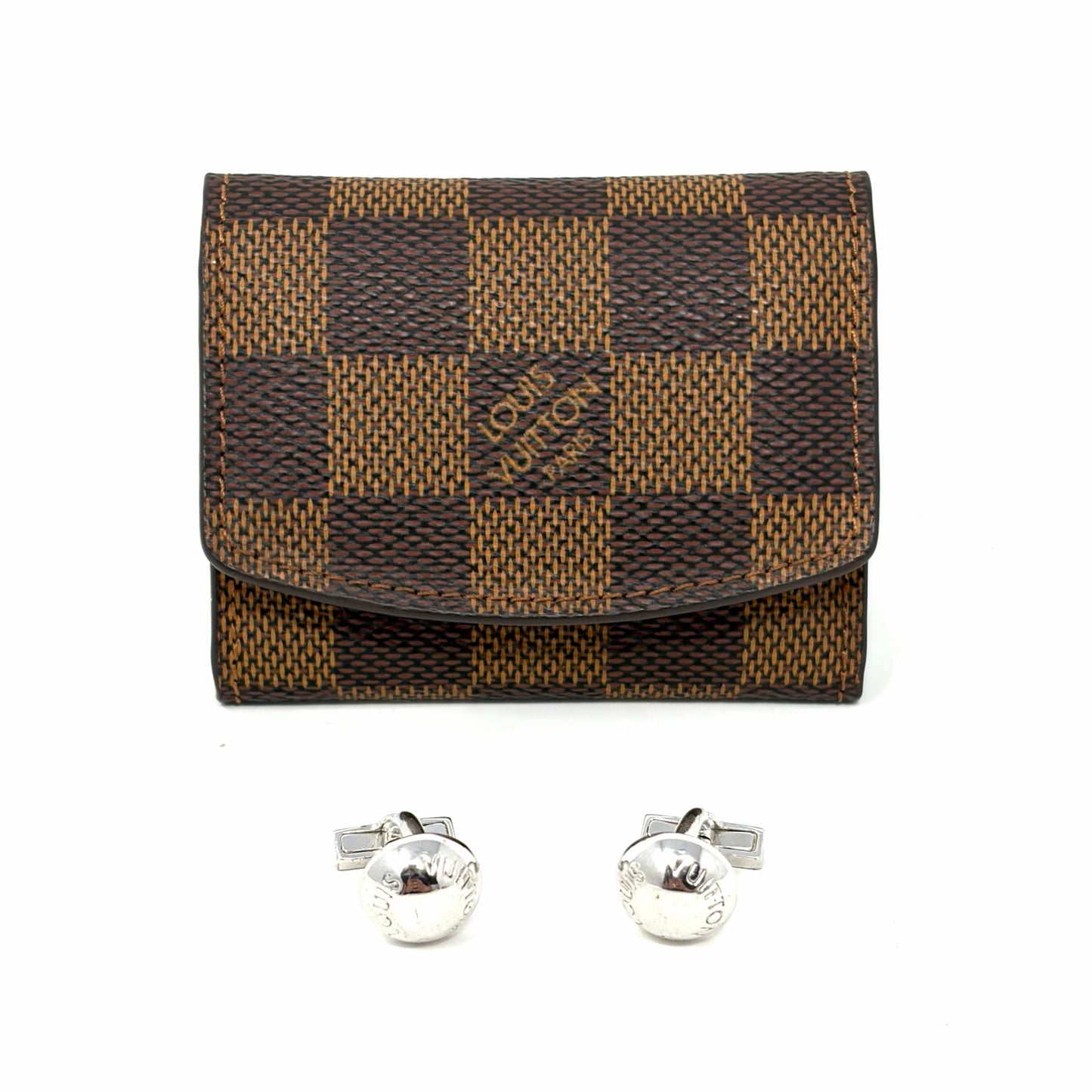 Louis Vuitton Logo Cufflinks