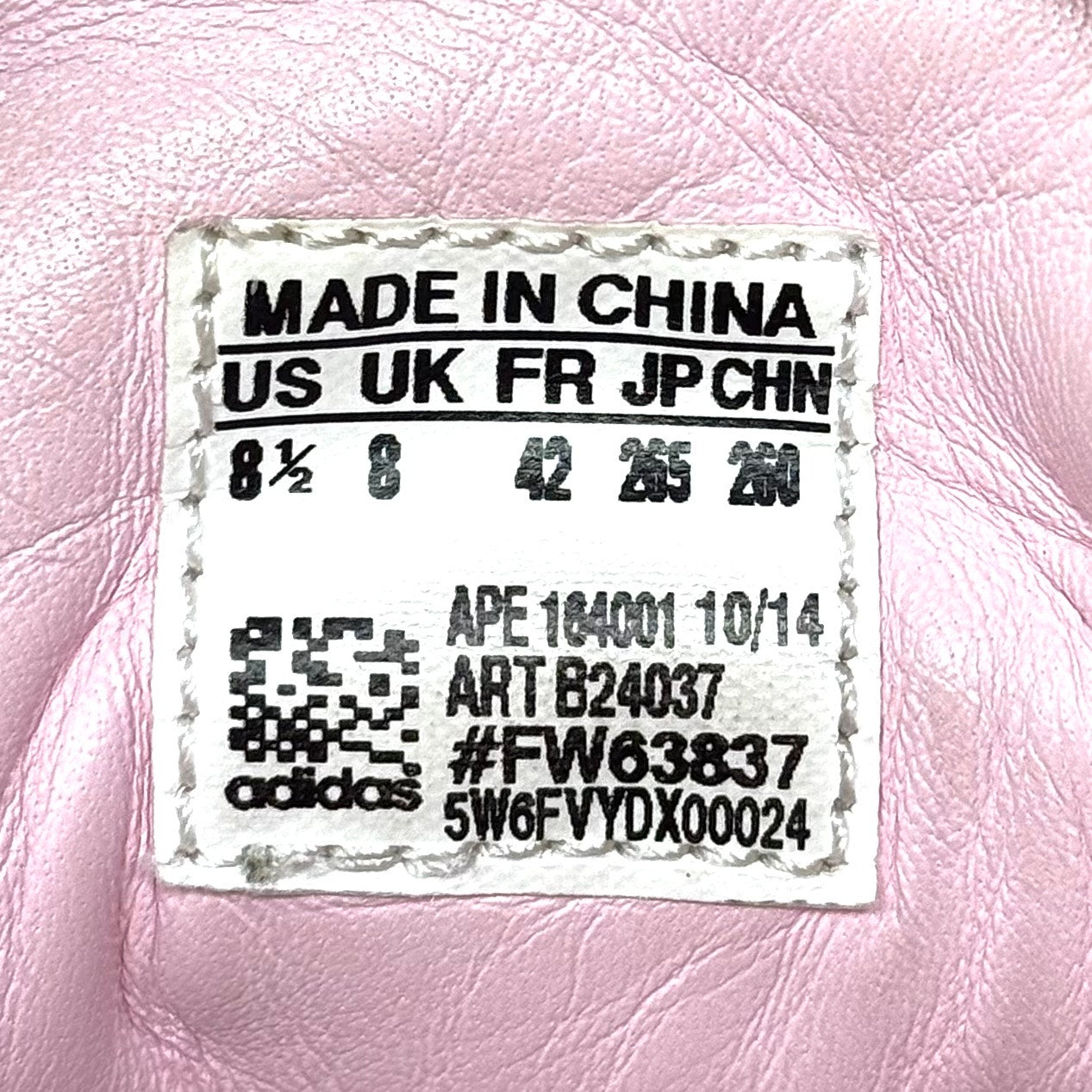 Adidas Stan Smith x Raf Simons ‘Pink’