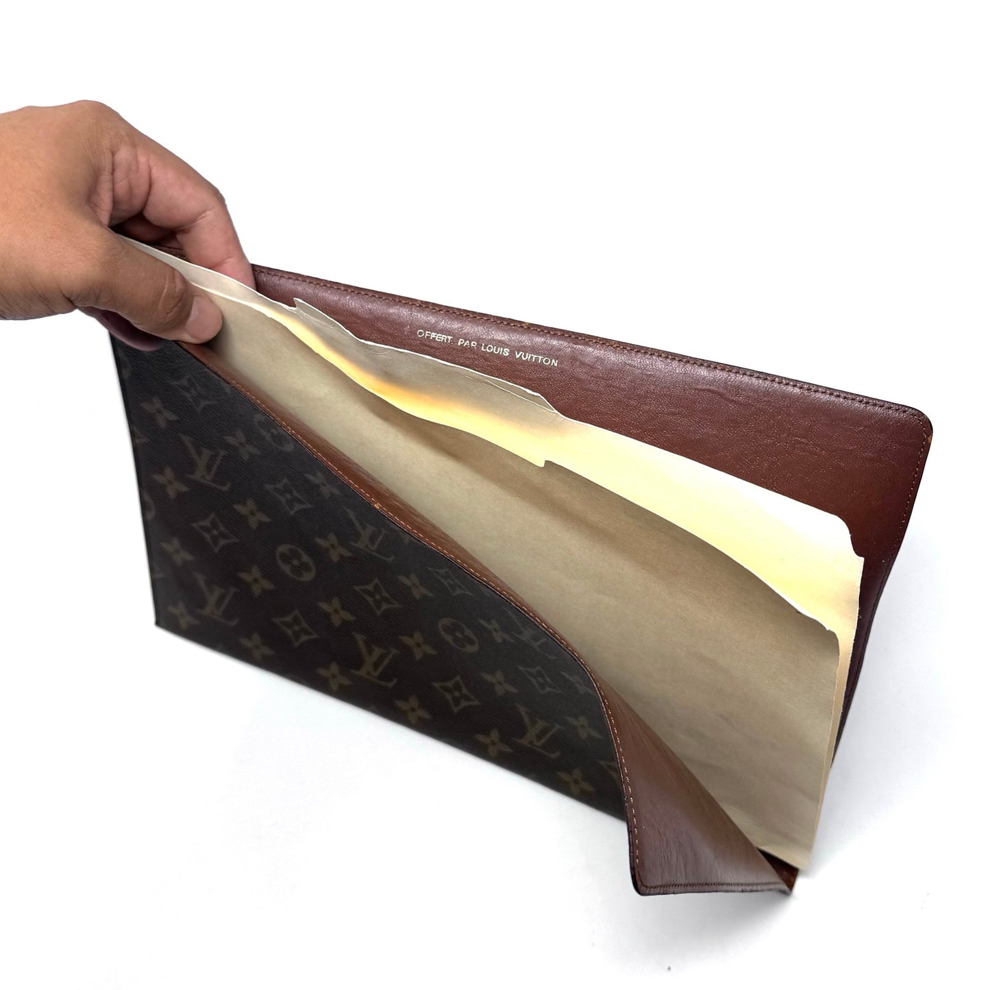 Louis Vuitton Monogram Offert Par Portfolio Clutch
