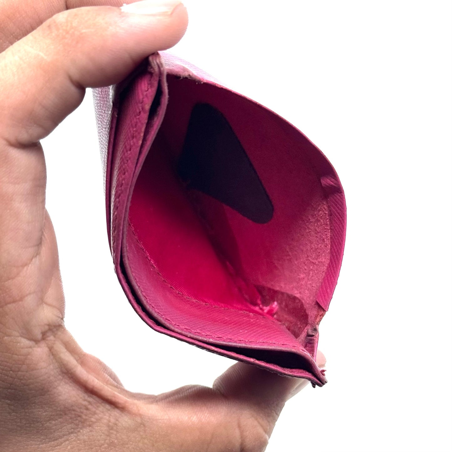 Prada Pink Cardholder Wallet