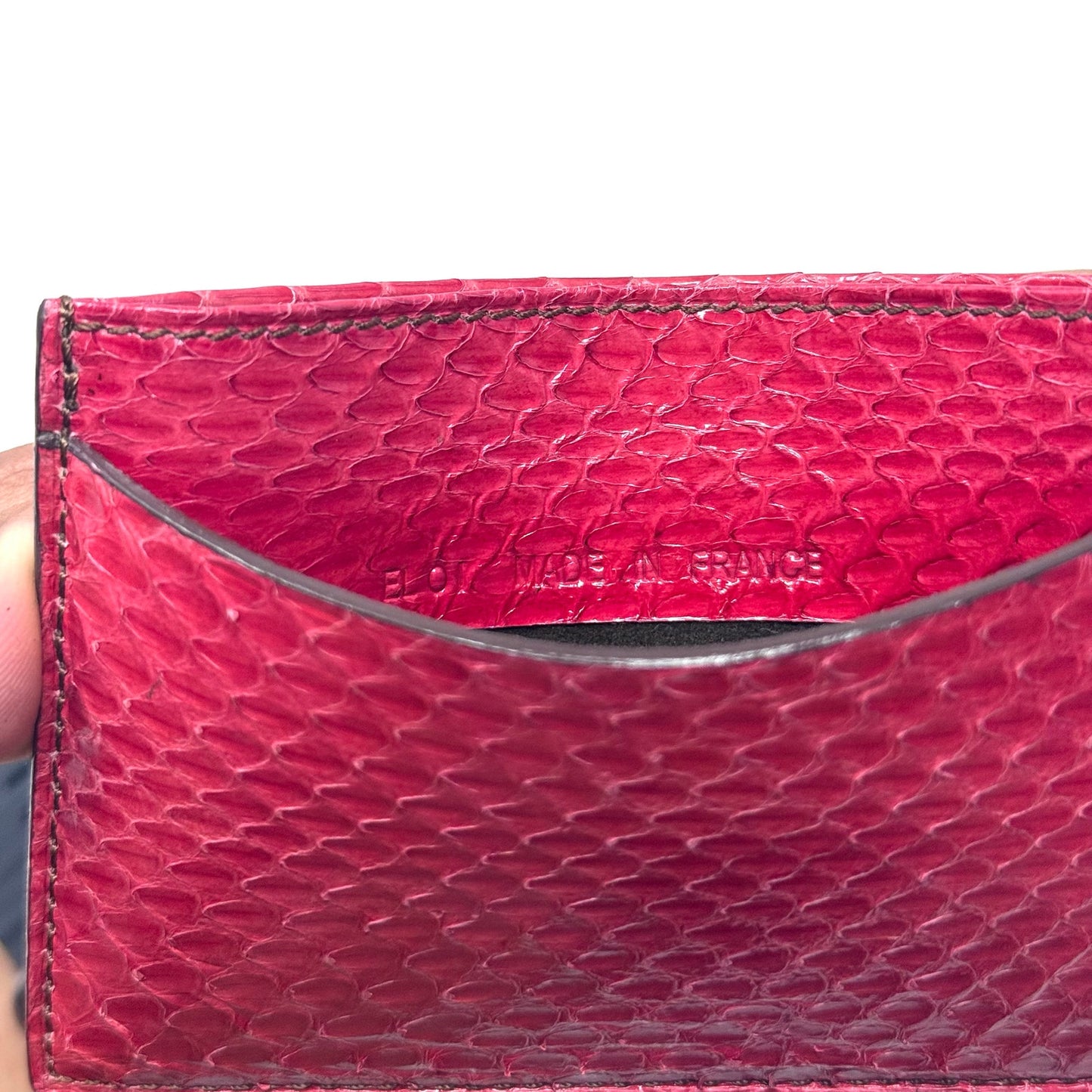 Cartier Python Cardholder