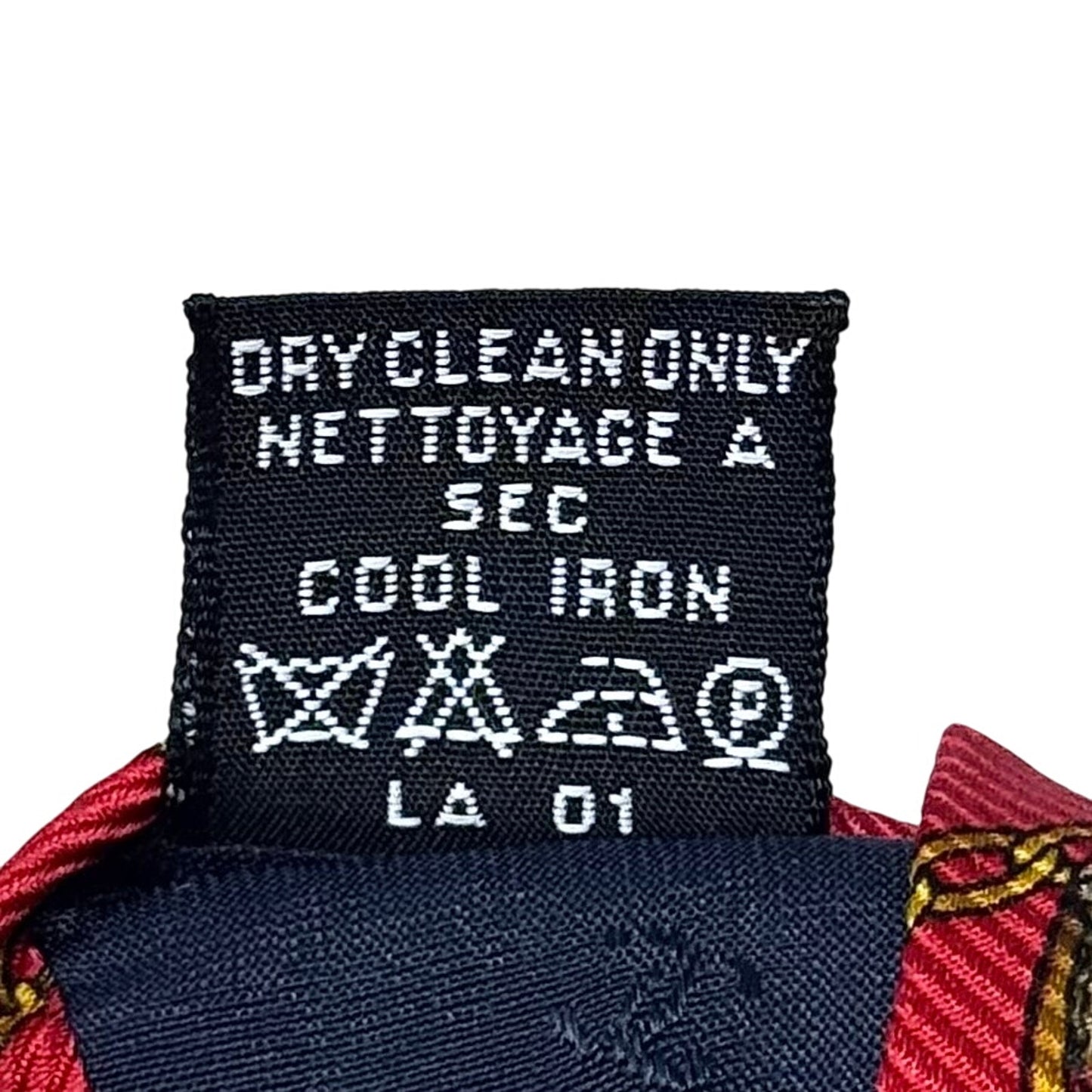 Chanel Globe Pattern Tie