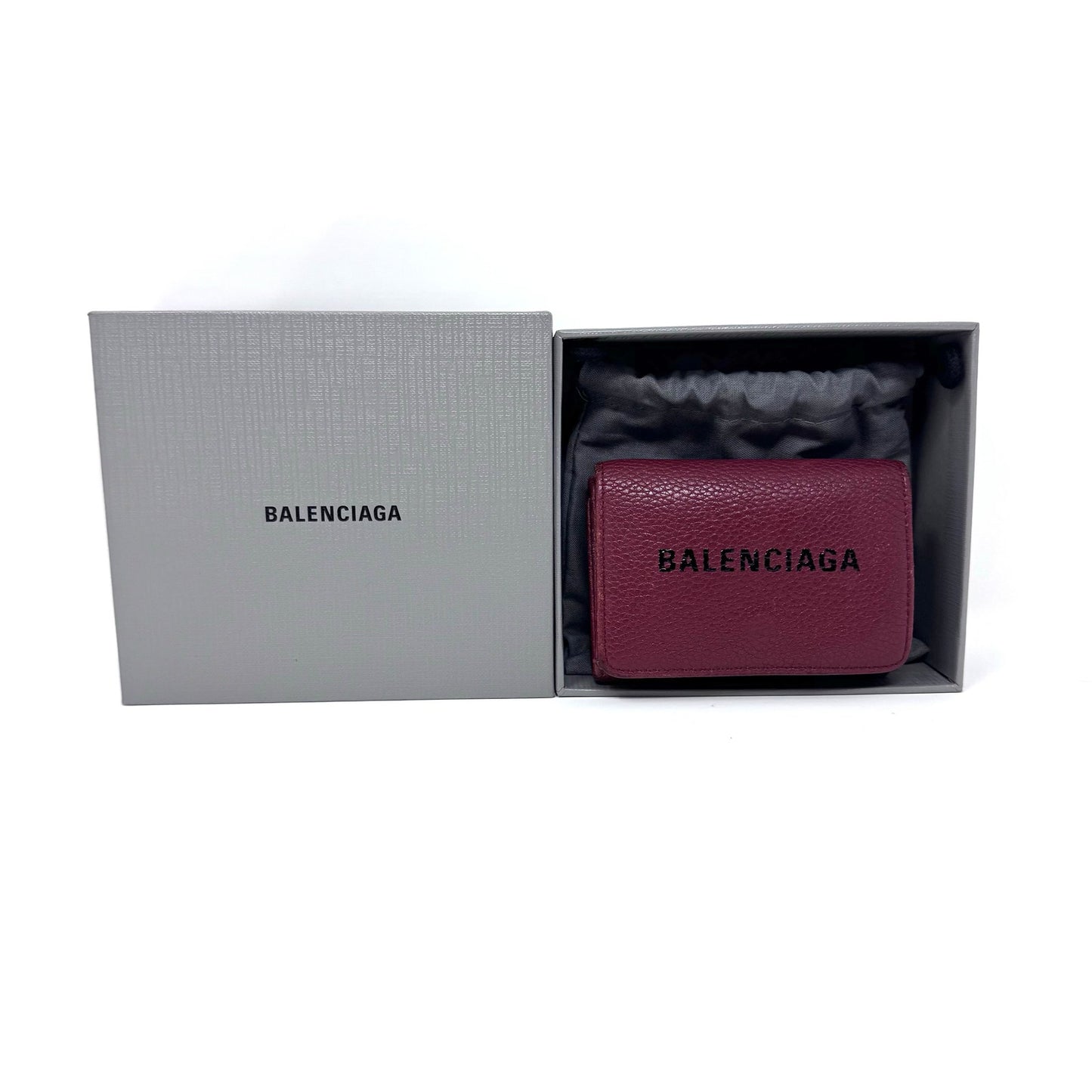 Balenciaga Logo Bifold Wallet
