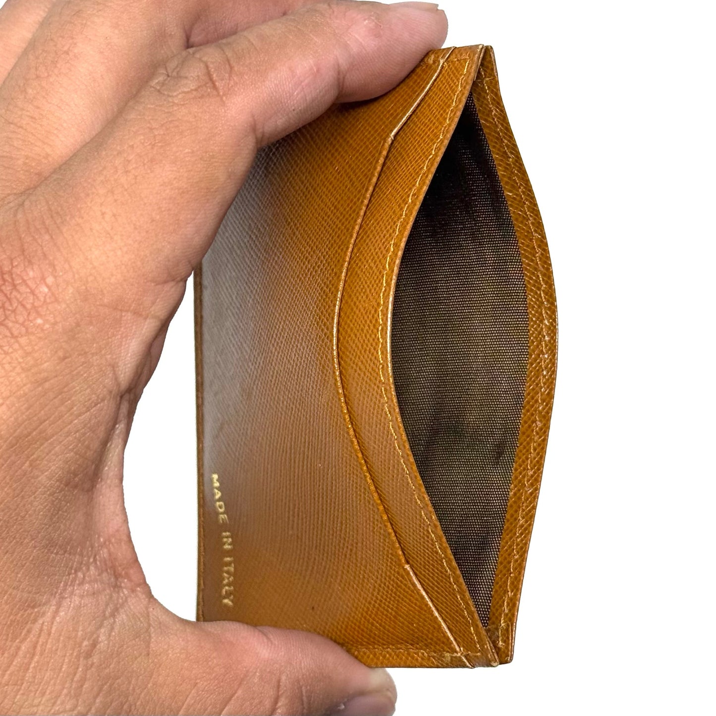 Prada Brown Cardholder Wallet