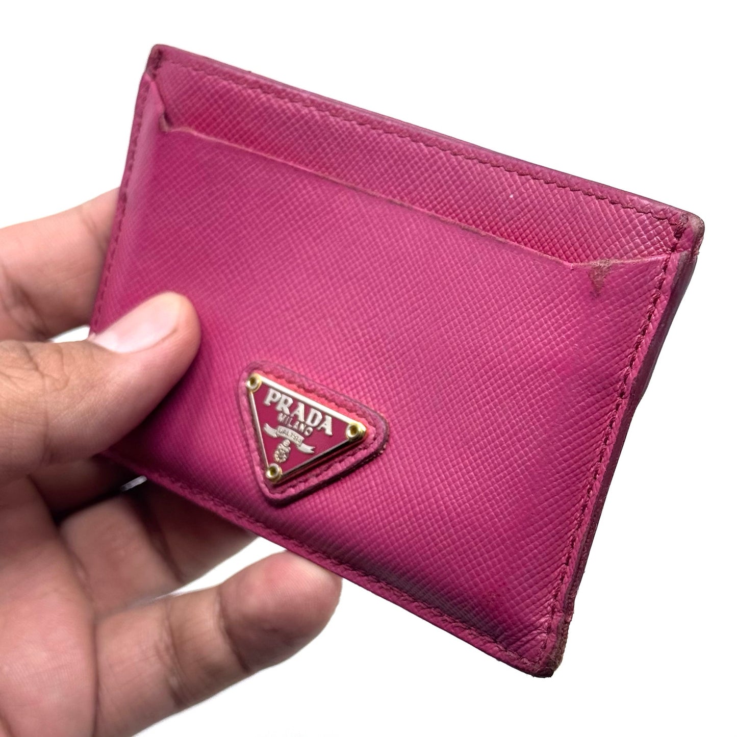 Prada Pink Cardholder Wallet