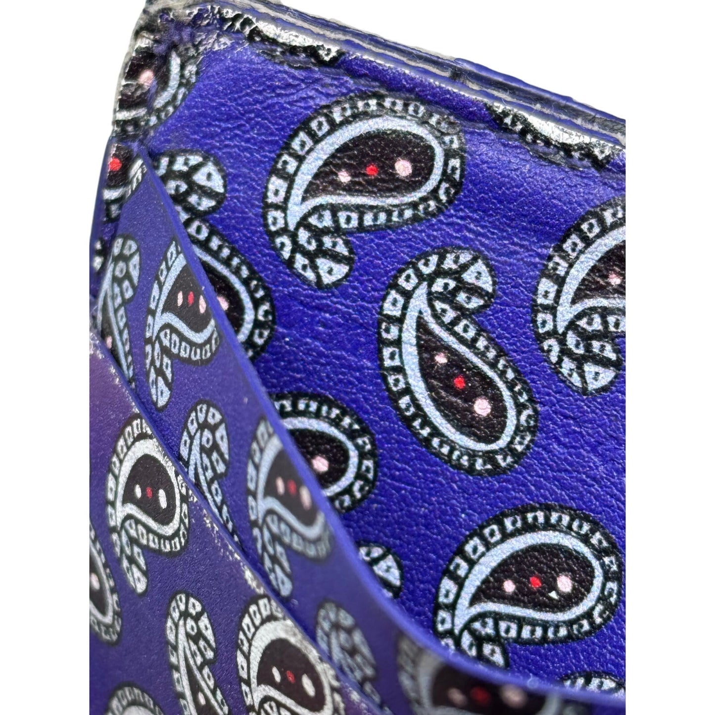 Balenciaga Paisley Cardholder Wallet