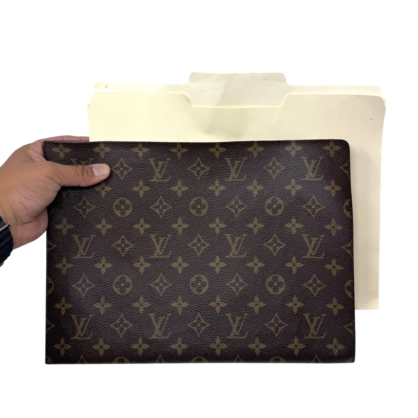 Louis Vuitton Monogram Offert Par Portfolio Clutch