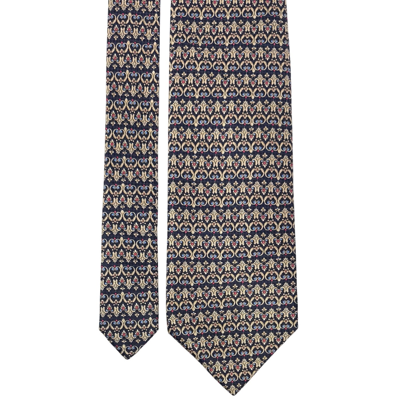 Christian Dior Abstract Pattern Tie