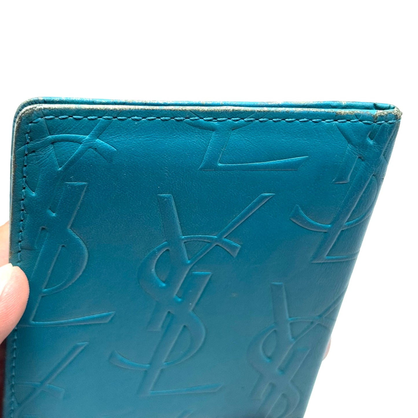 YSL All Black Cardholder Wallet