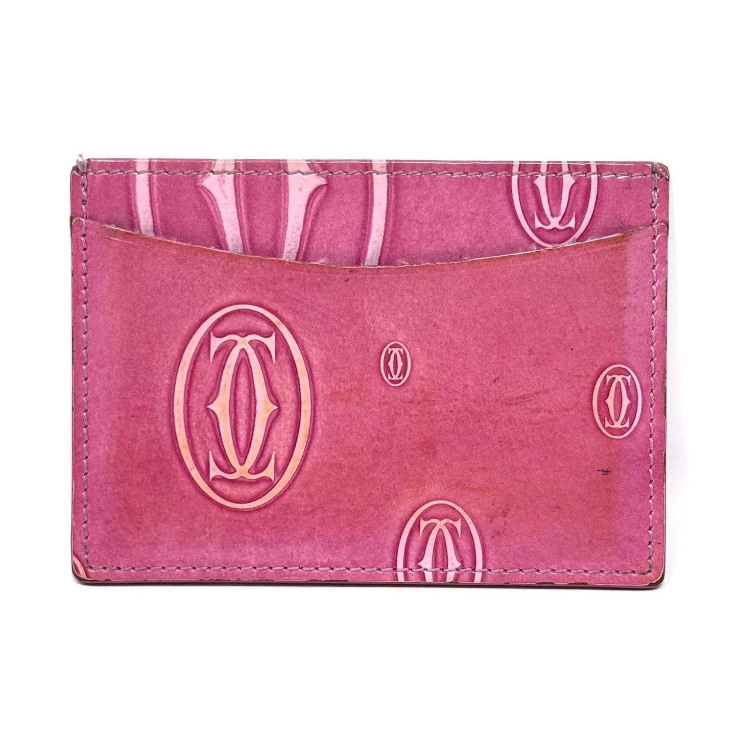 Cartier Pink Cardholder Wallet