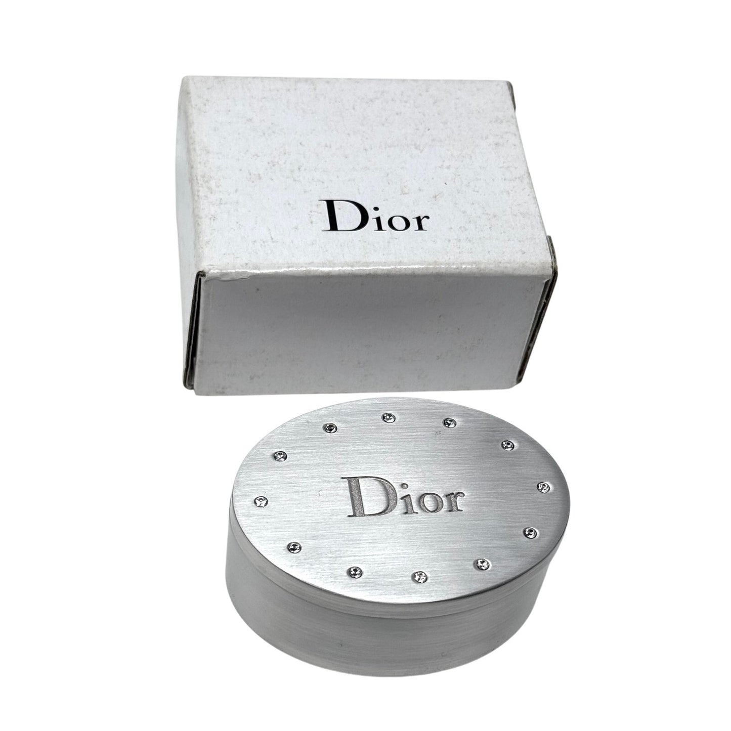 Christian Dior Metal Jewelry Case