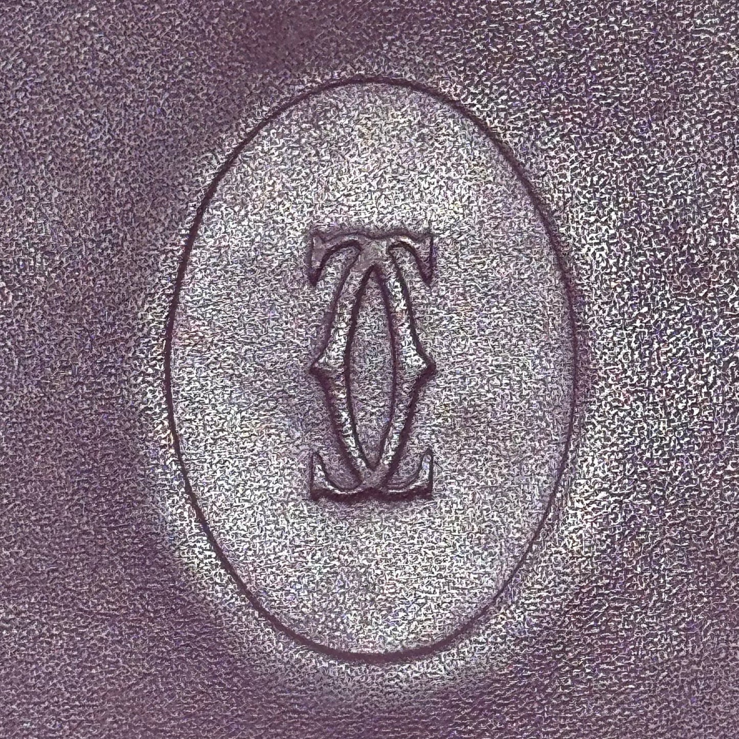 Cartier Dark Red Bifold Wallet