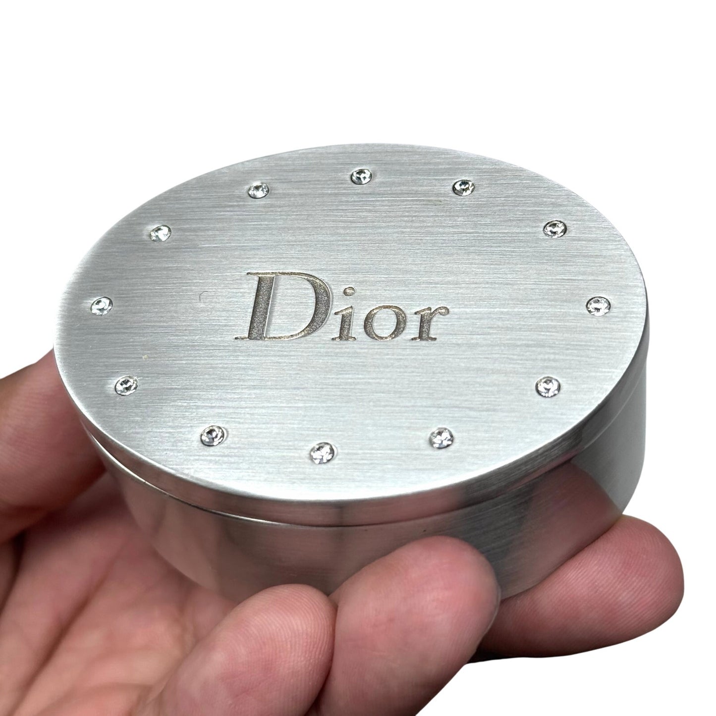 Christian Dior Metal Jewelry Case
