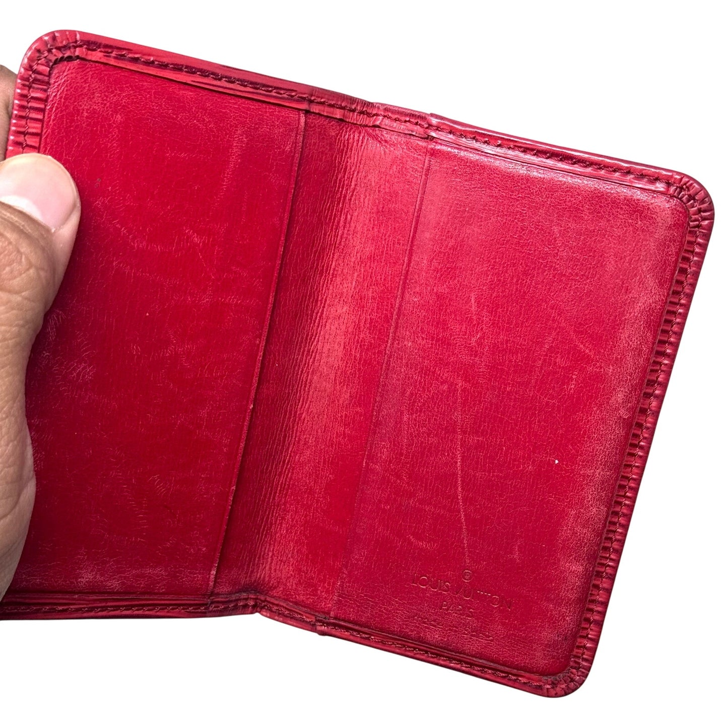 Louis Vuitton Red Bifold Wallet